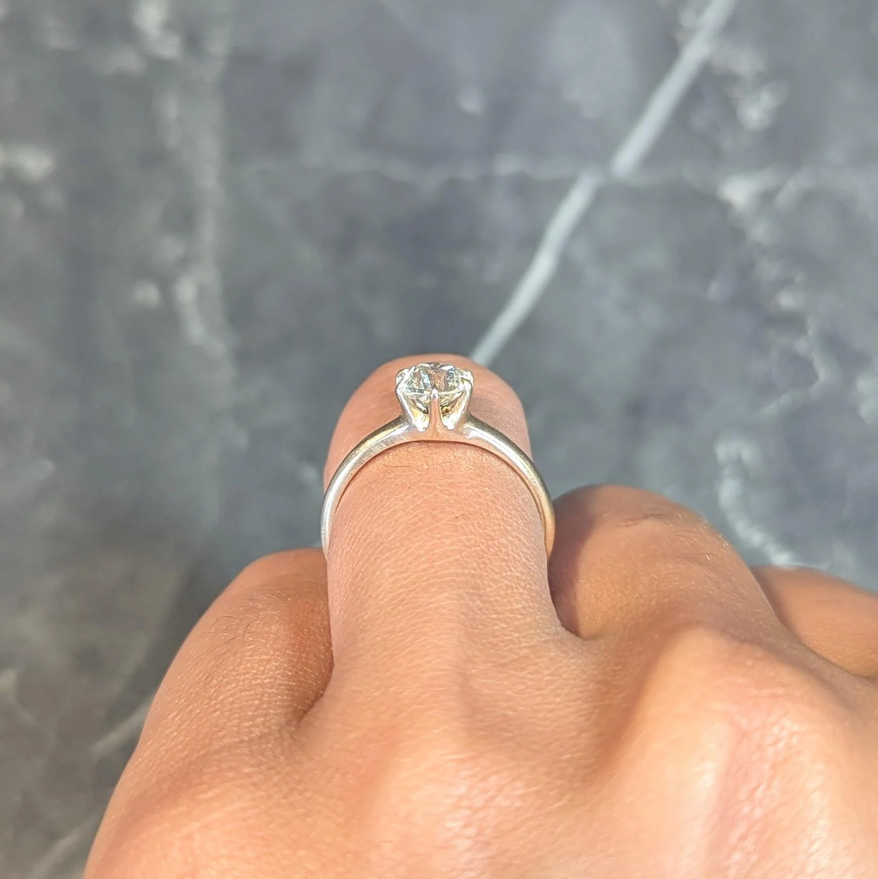 1.00 CTW Old European Cut Antique Diamond 14 Karat Yellow Gold Solitaire Engagement Ring - Image 15