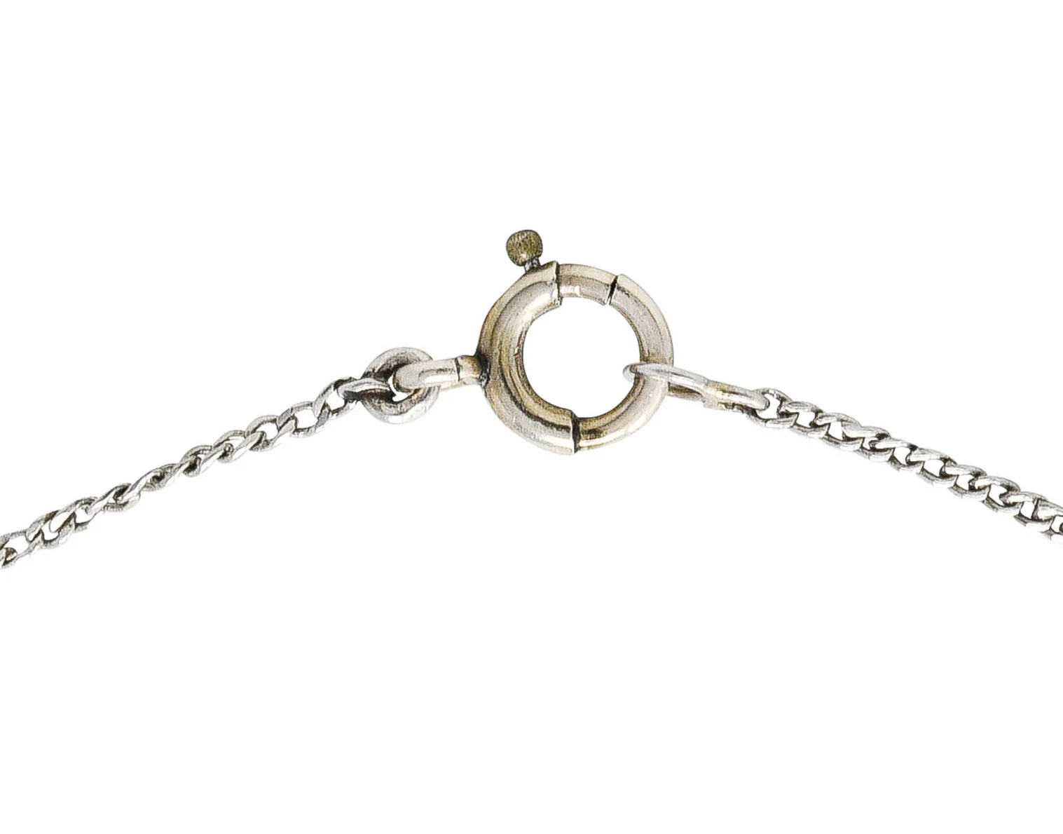 1910 Edwardian 1.00 CTW Diamond Platinum Drop Necklace - Image 6
