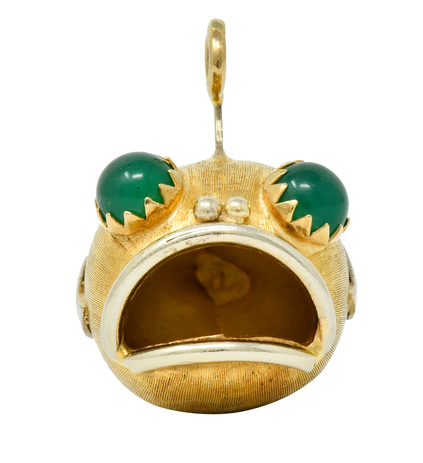 1960's Vintage 14 Karat Two-Tone Gold Fish Charm - Image 2
