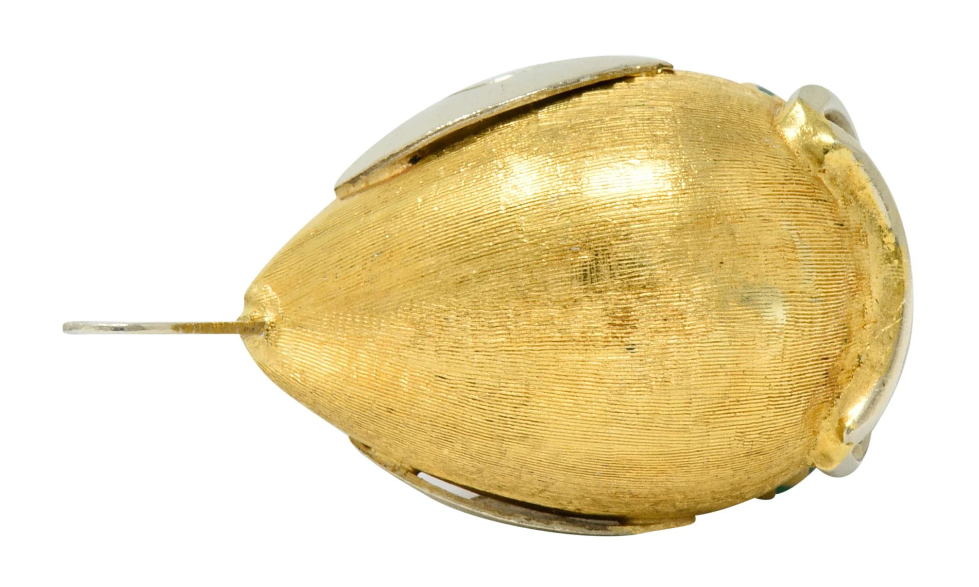 1960's Vintage 14 Karat Two-Tone Gold Fish Charm - Image 7
