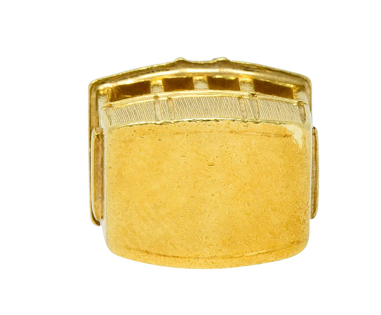 1960's Vintage 18 Karat Gold Cable Car Charm - Image 8