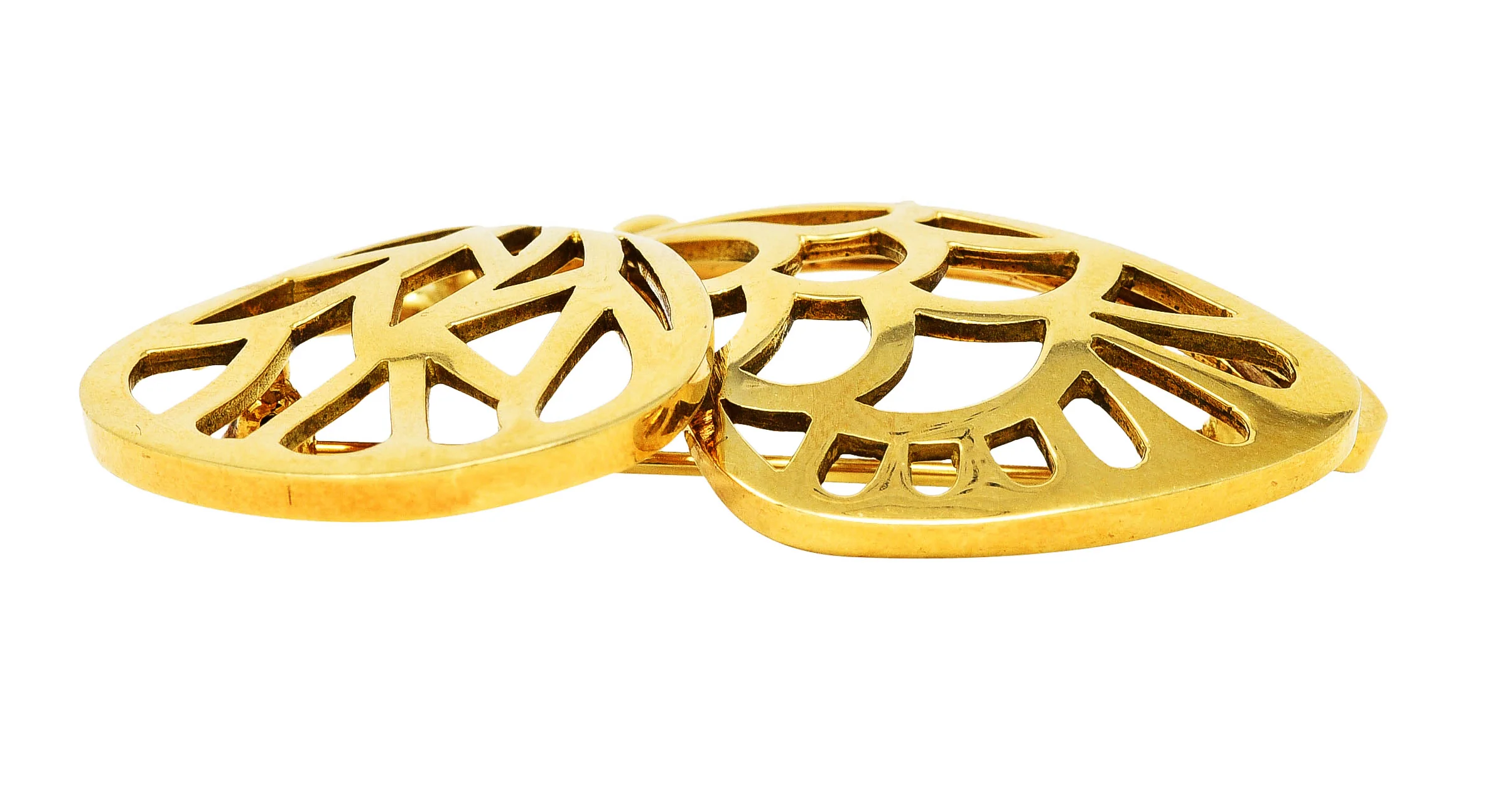 1986 Tiffany & Co. 18 Karat Yellow Gold Vintage Butterfly Brooch - Image 7