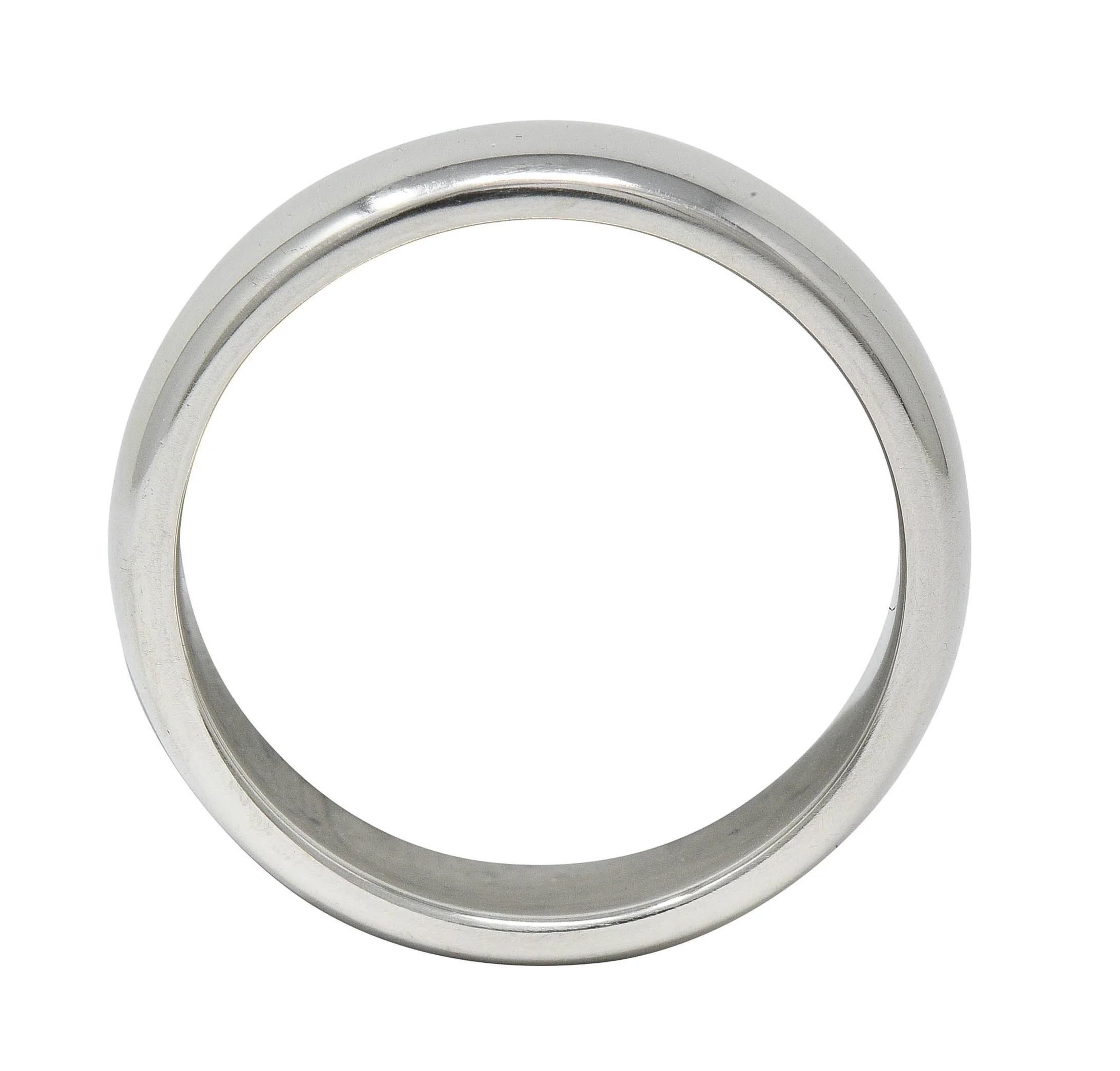 1999 Tiffany & Co. Platinum 6.0 MM Vintage Men's Unisex Wedding Band Ring - Image 7
