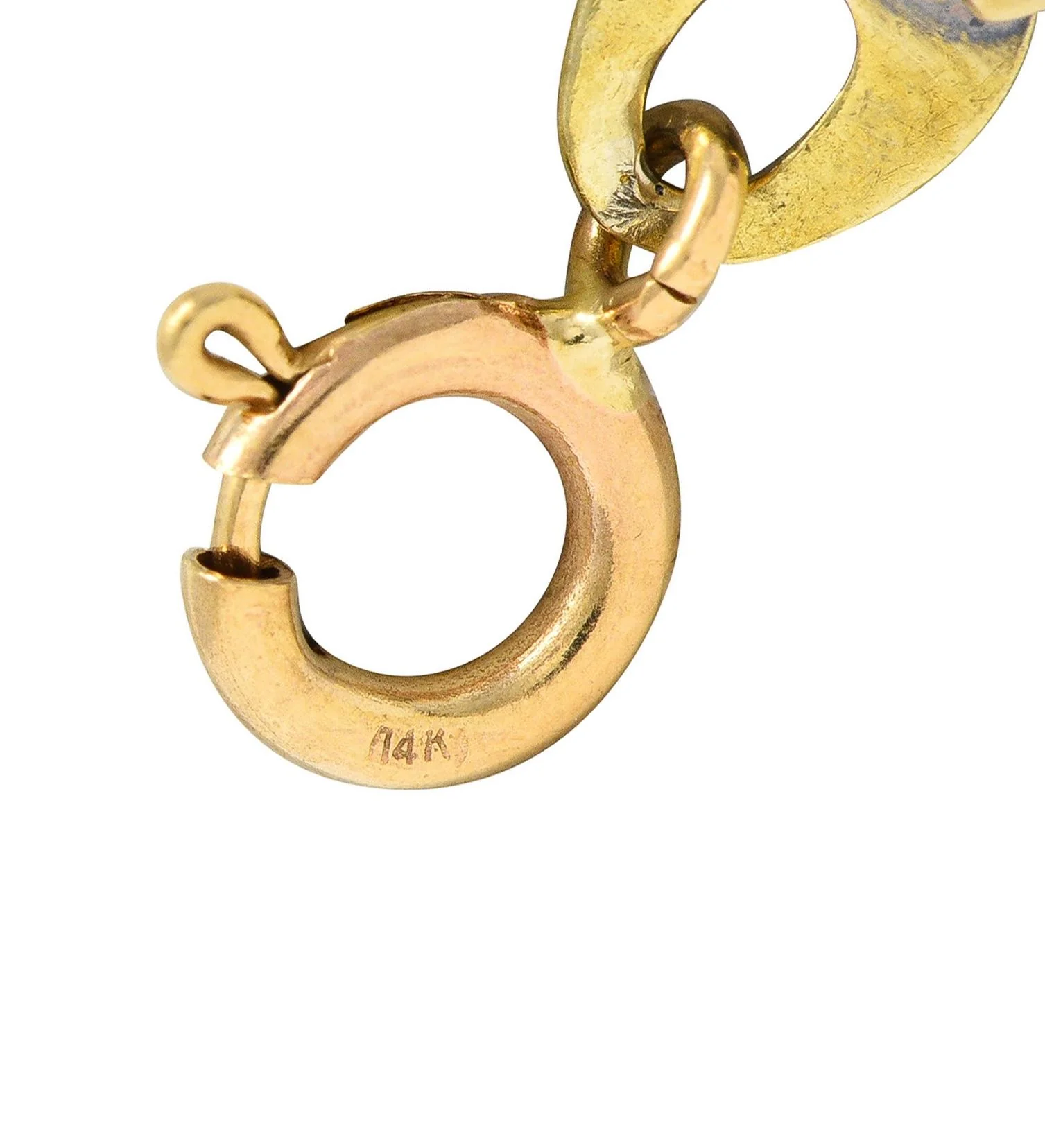 Art Deco Jade Diamond Platinum 14 Karat Gold Bird Drop Antique Necklace - Image 8