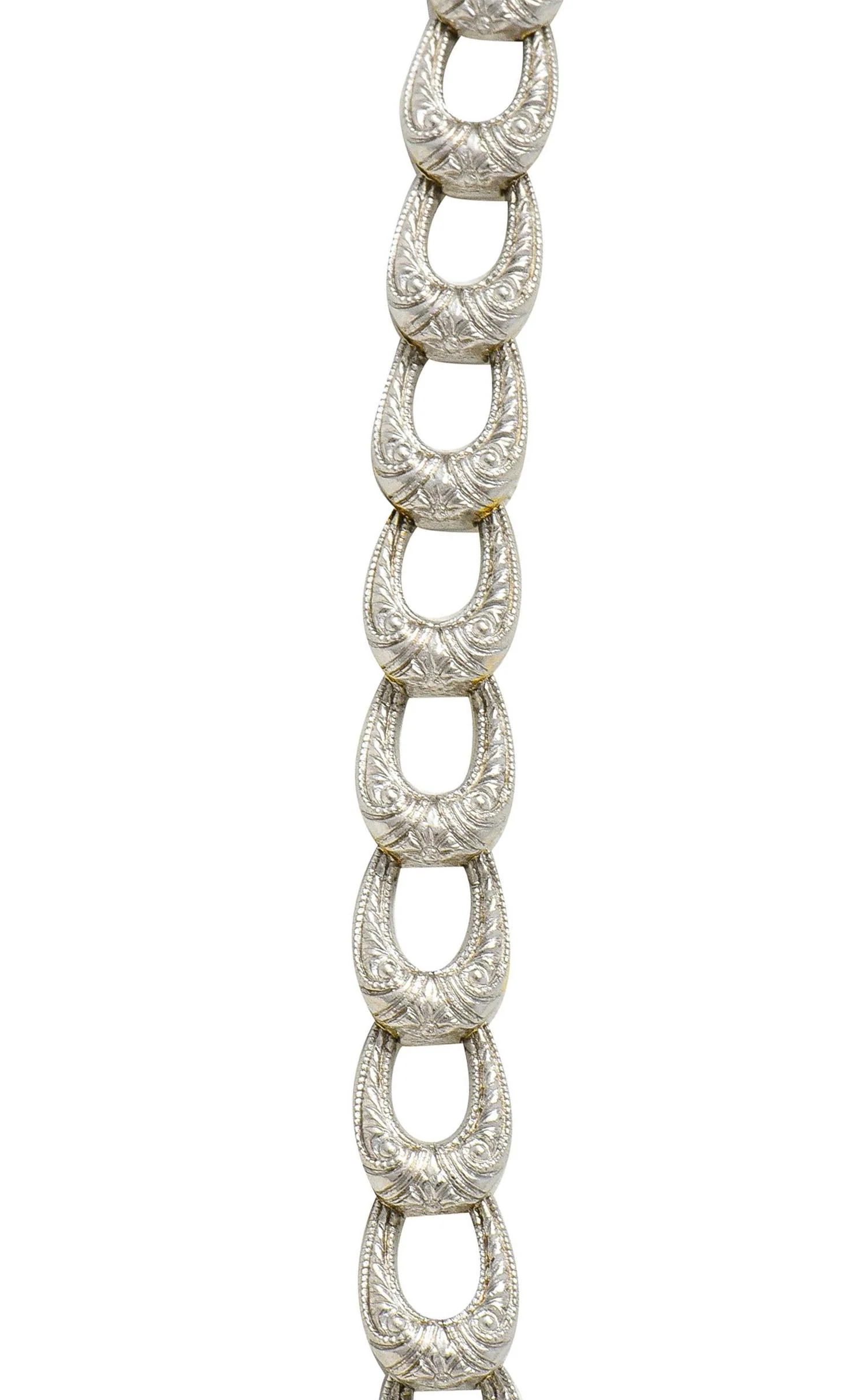 Art Deco Jade Diamond Platinum 14 Karat Gold Bird Drop Antique Necklace - Image 9