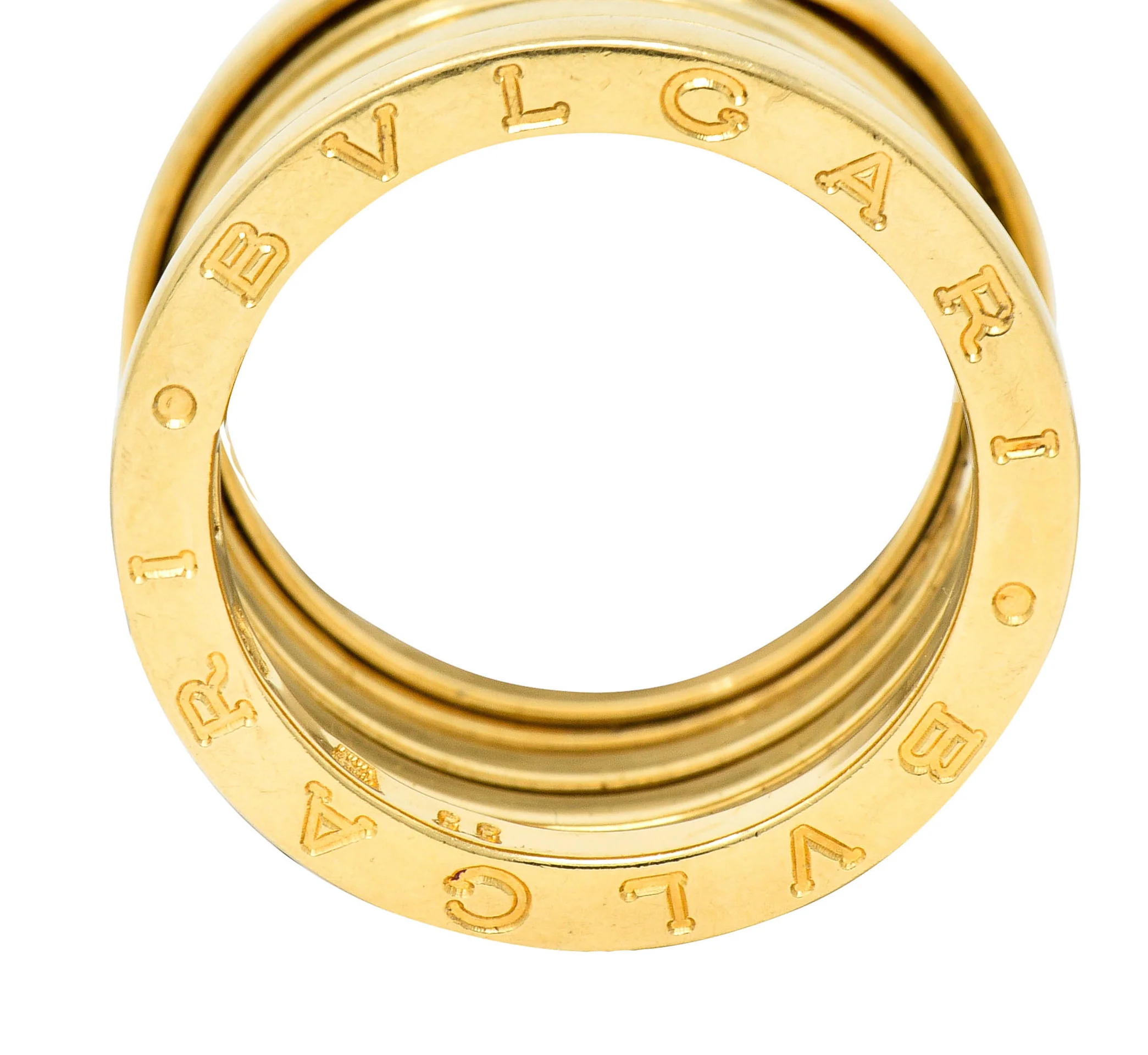 Bulgari 18 Karat Gold B.Zero 1 Tubogas Band Ring - Image 9