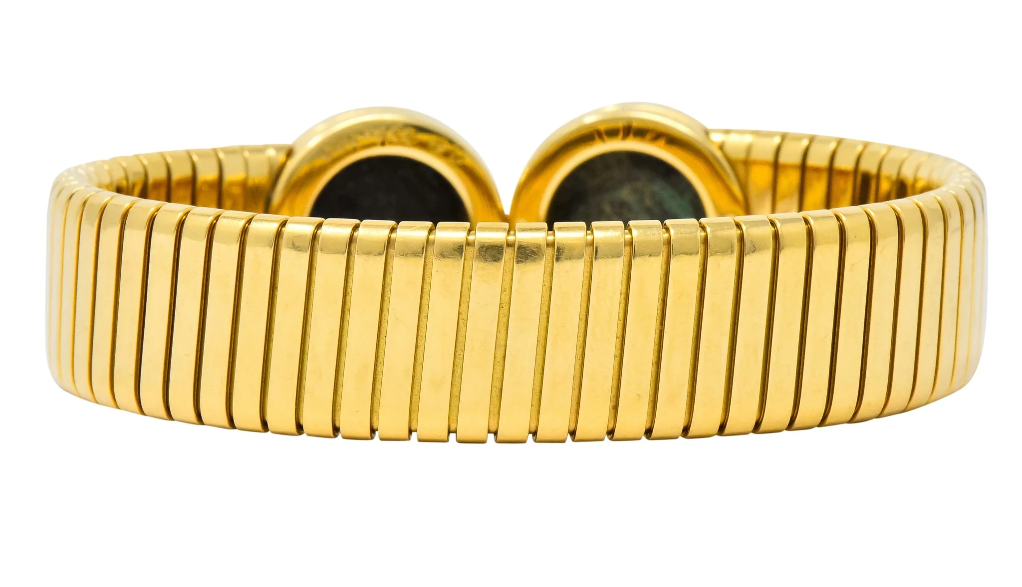 Bulgari Ancient Coin 18 Karat Gold Monete Emperor Constans of Rome Bangle Bracelet - Image 5