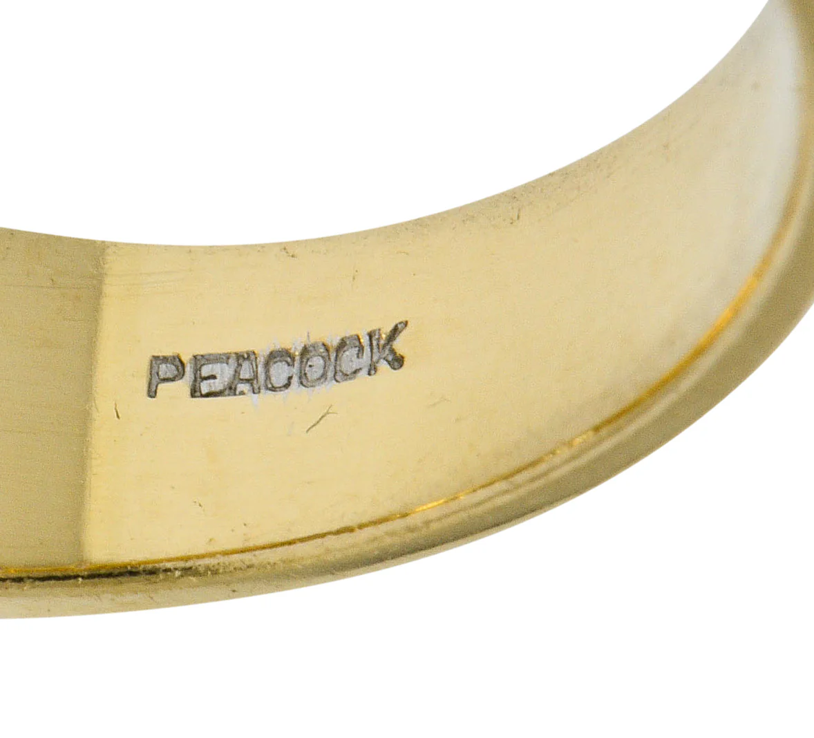 C.D. Peacock 1.75 CTW Old European Cut Diamond 14 Karat Gold Unisex Ring - Image 9