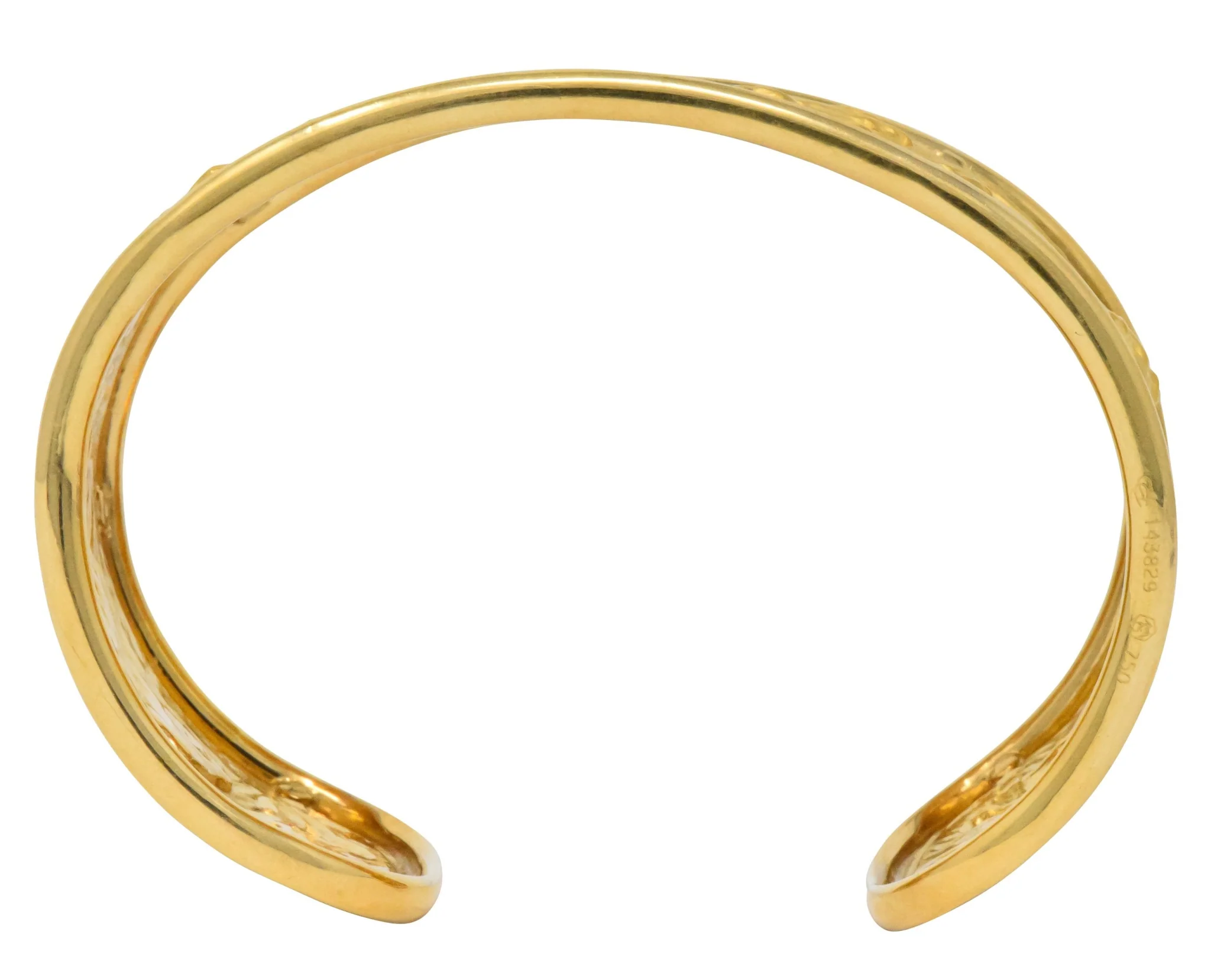 Carrera y Carrera 18 Karat Gold Ecuestre Horse Cuff Bracelet - Image 6