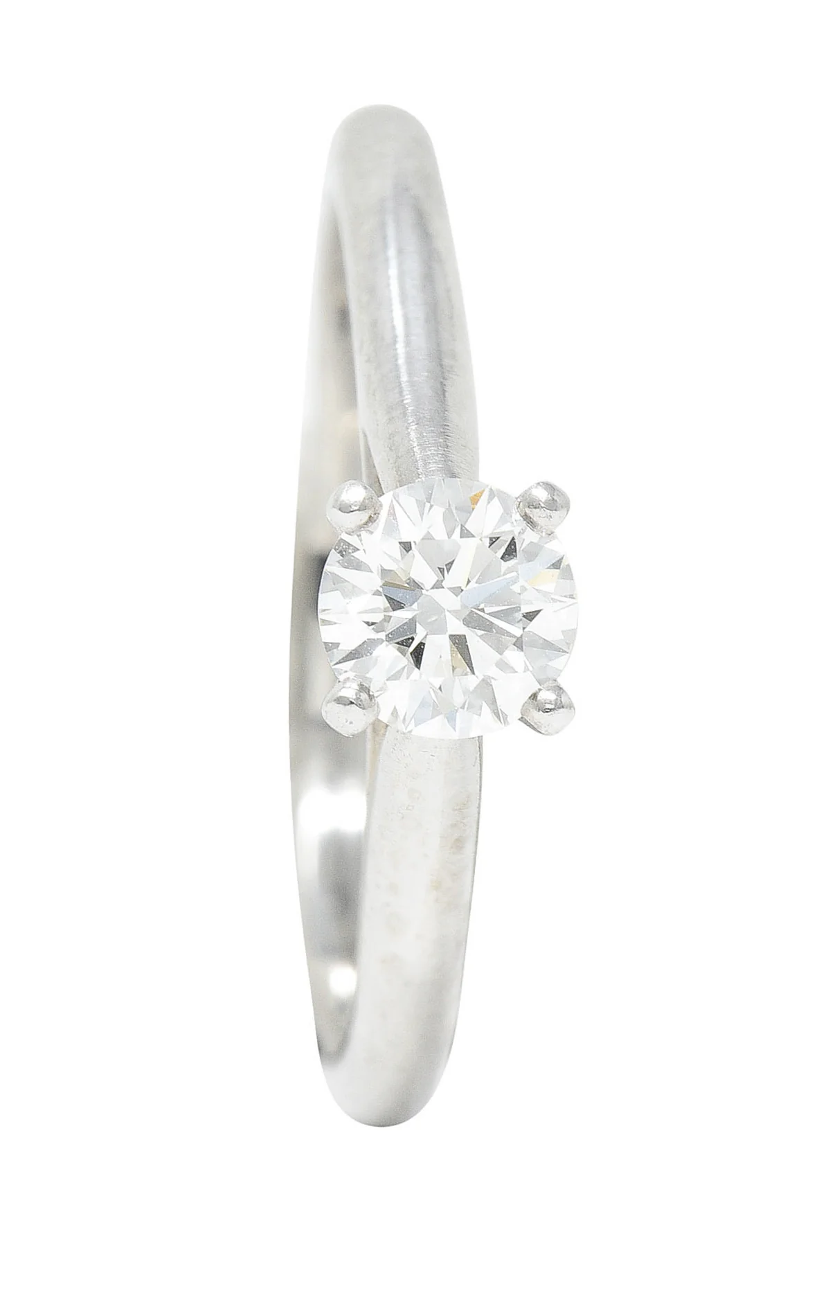 Cartier 0.53 CTW Diamond Platinum Engagement Ring GIA - Image 11