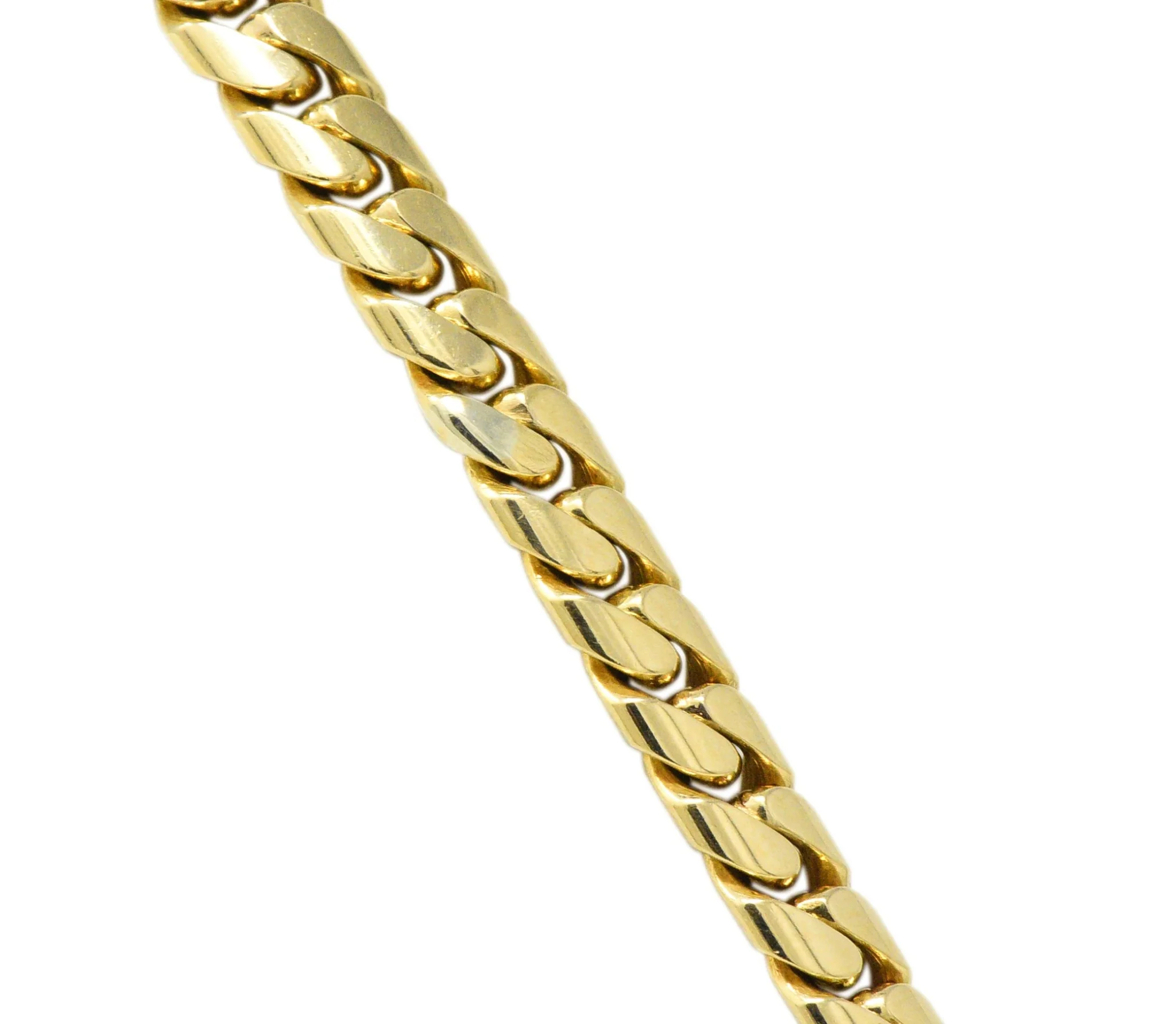 Cartier 1.70 CTW Diamond 18 Karat Two-Tone Gold Necklace - Image 4