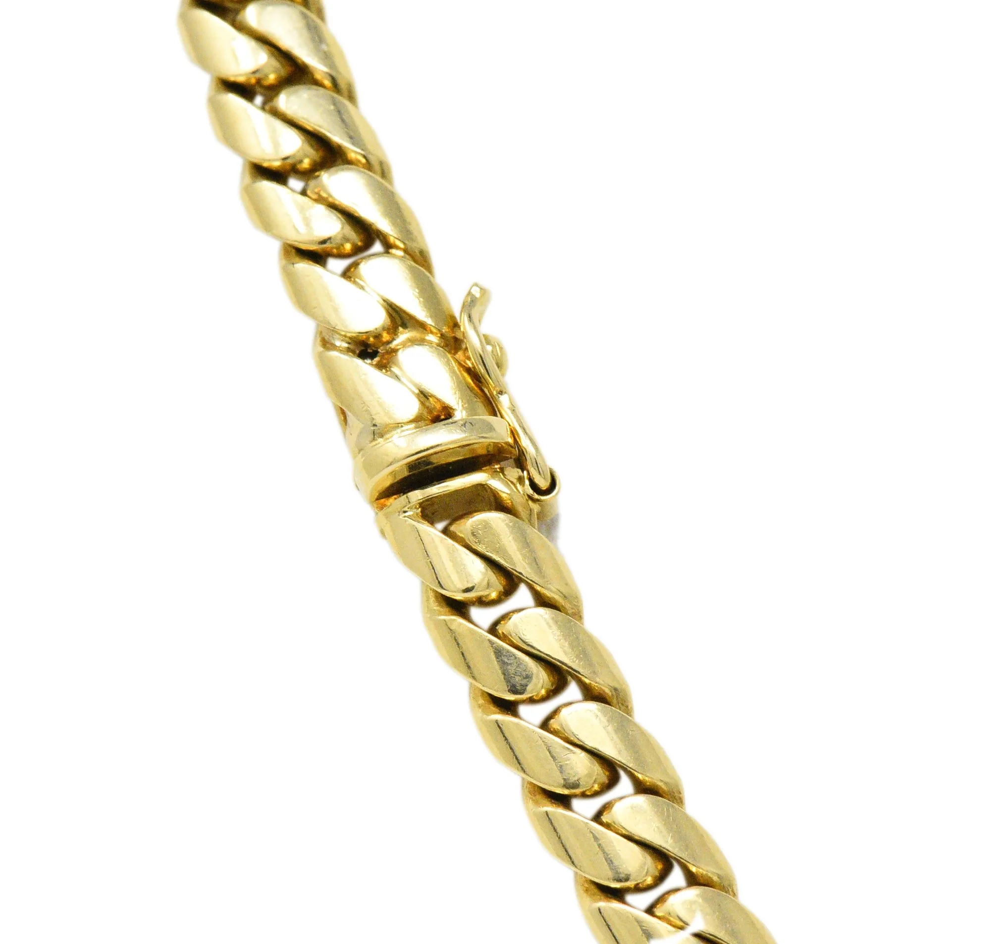 Cartier 1.70 CTW Diamond 18 Karat Two-Tone Gold Necklace - Image 5