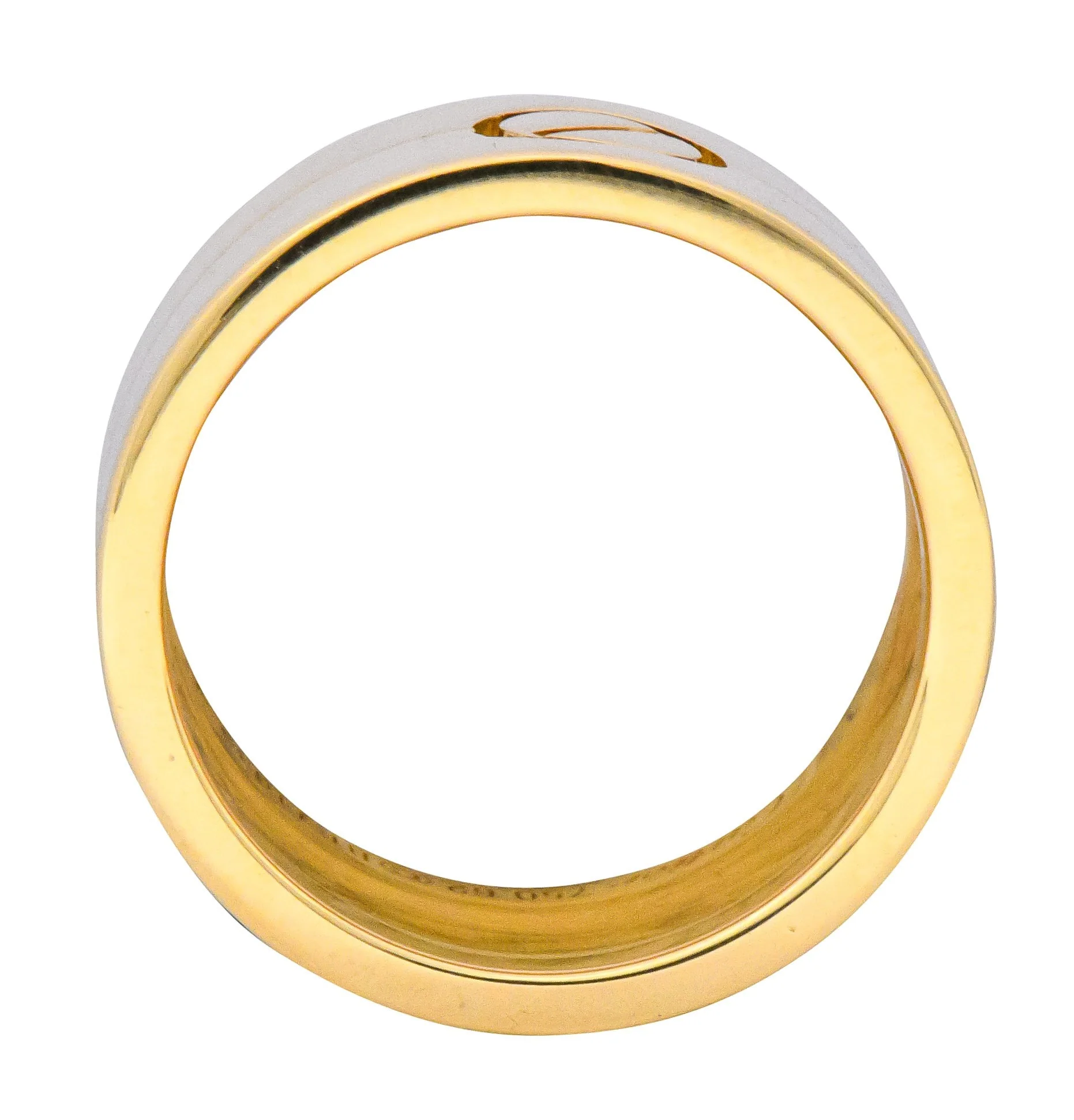 Cartier 18 Karat Gold Wide Love Unisex Band Ring - Image 6