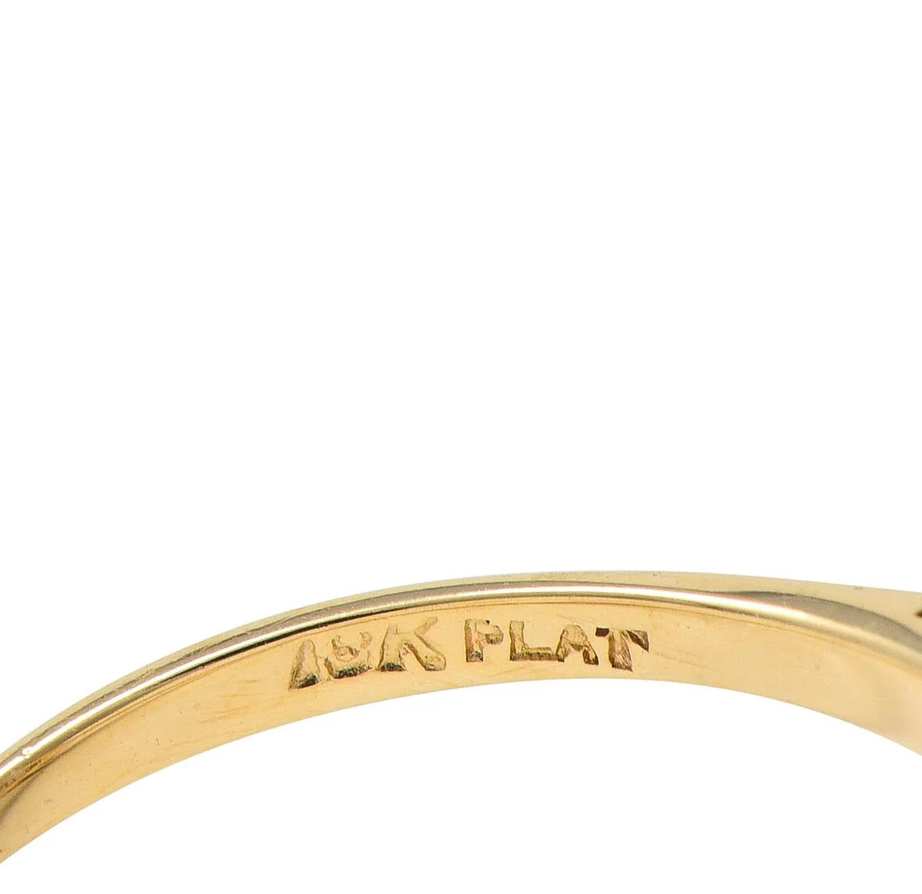 Cartier 1960's Diamond Opal Platinum 18 Karat Gold Vintage Halo Ring - Image 9