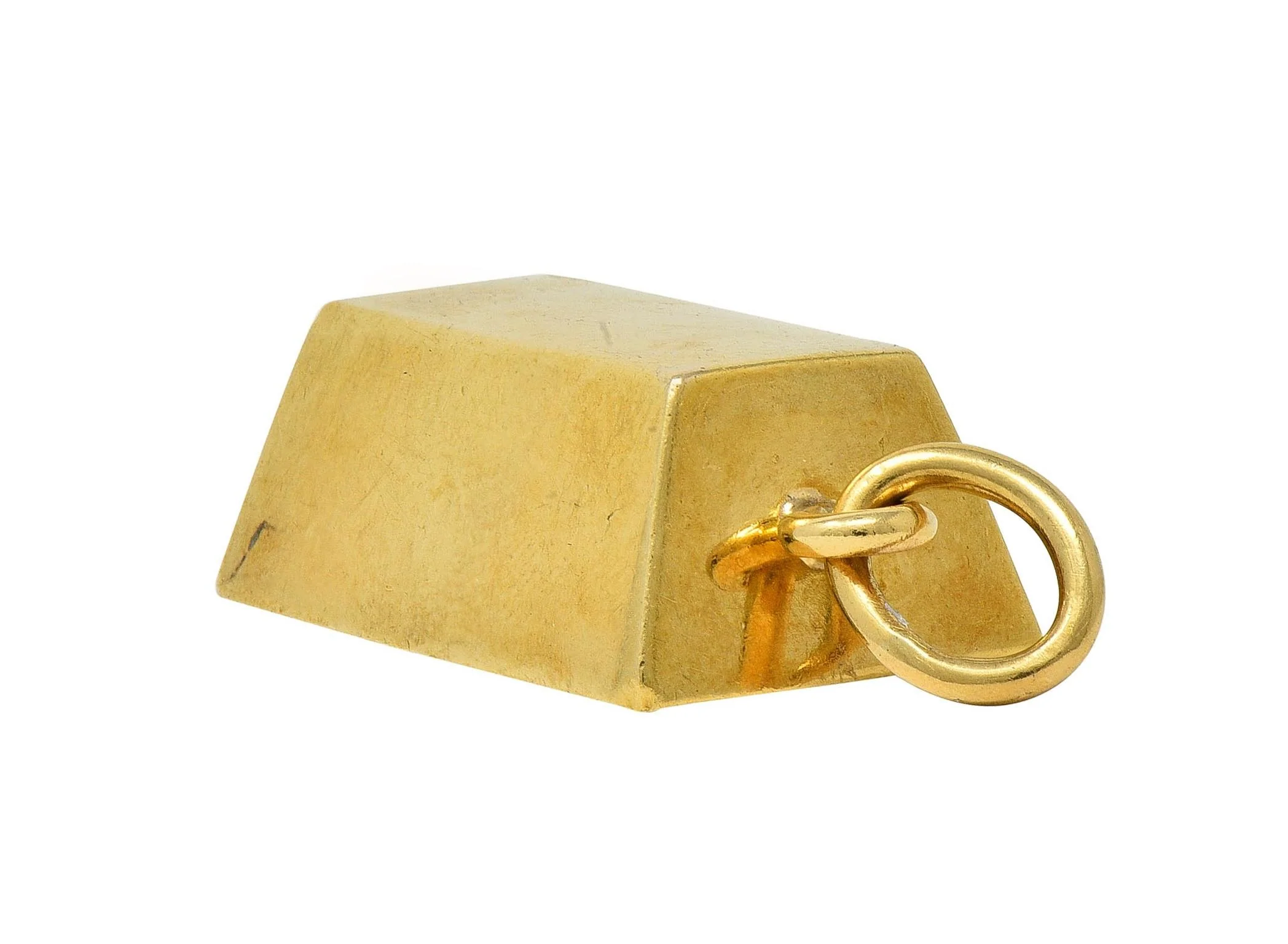 Cartier 1970's 18 Karat Yellow Gold Vintage 1 Ounce Gold Bar Ingot Pendant Charm - Image 10