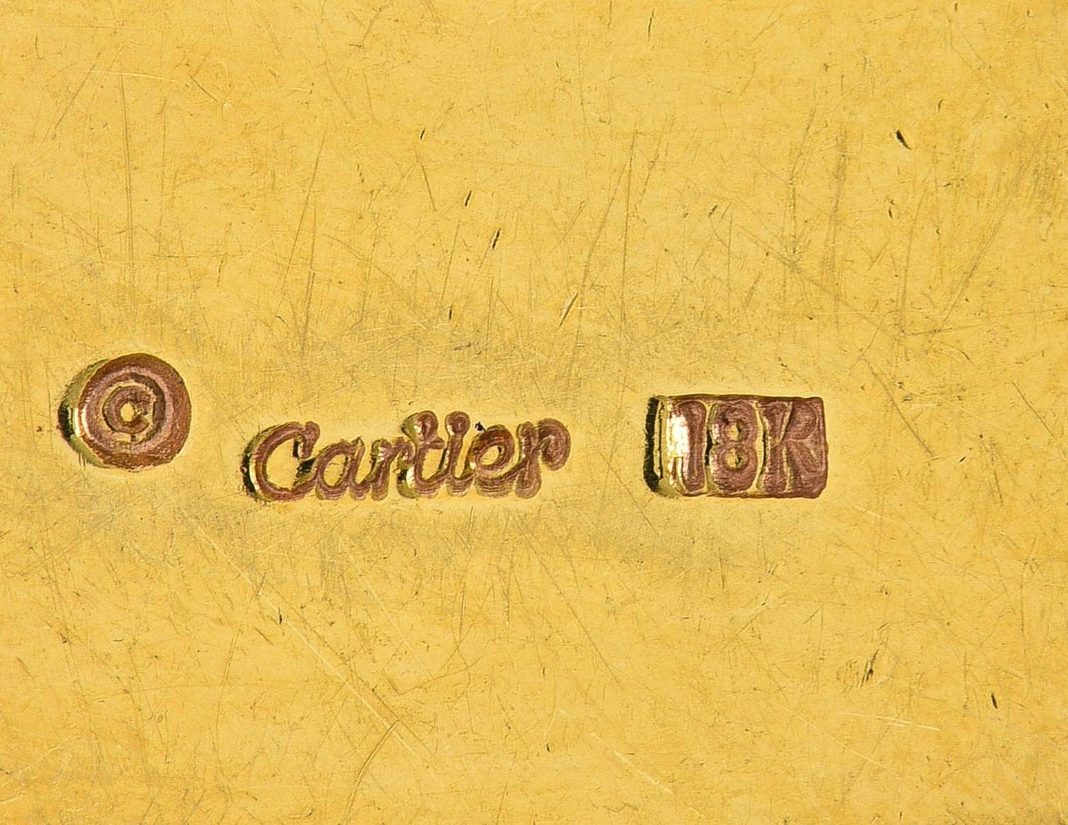 Cartier 1970's 18 Karat Yellow Gold Vintage 1 Ounce Gold Bar Ingot Pendant Charm - Image 8