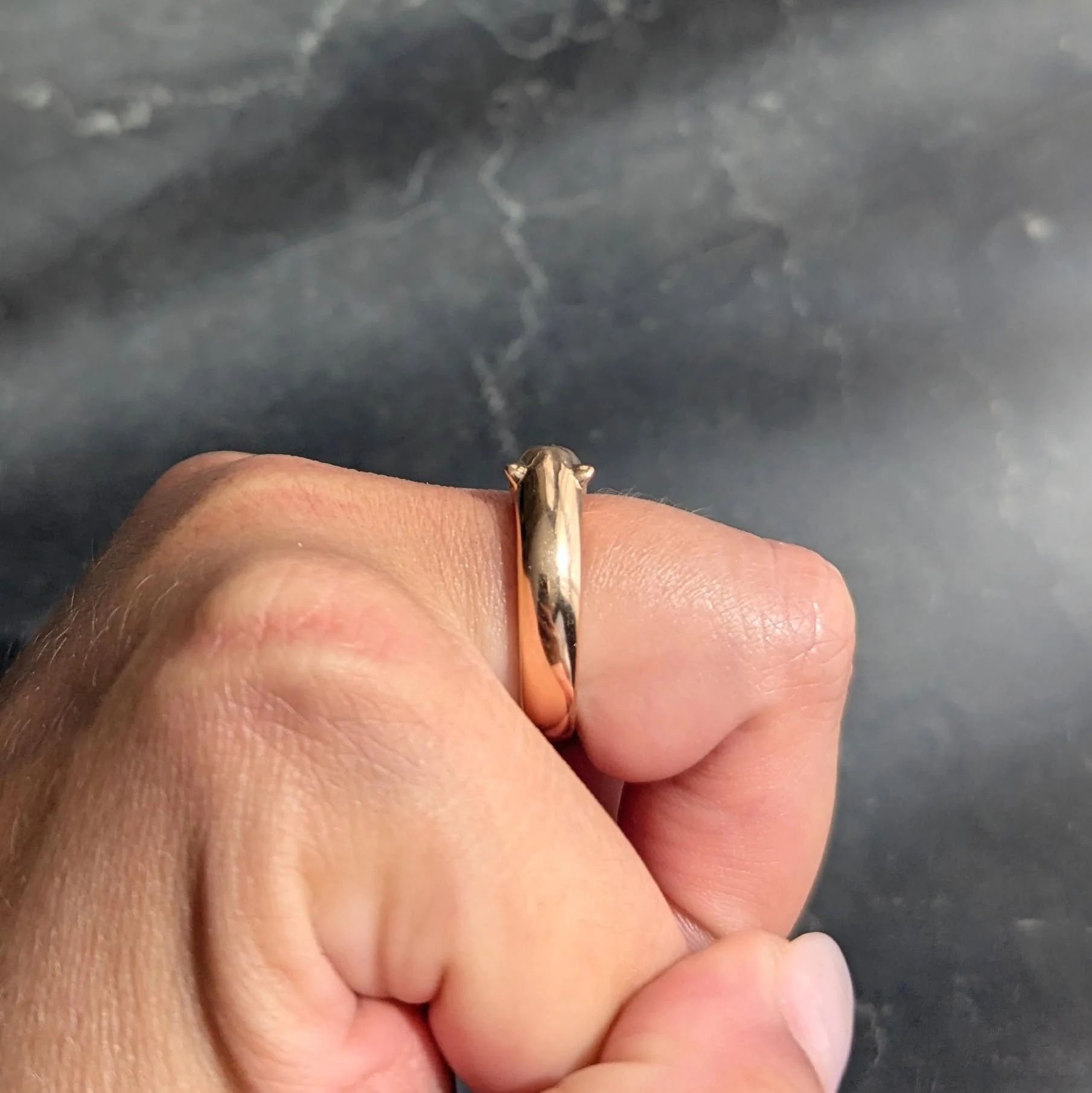 Cartier Contemporary Onyx Tsavorite Garnet 18 Karat Rose Gold Pantheré de Cartier Cuff Ring - Image 15
