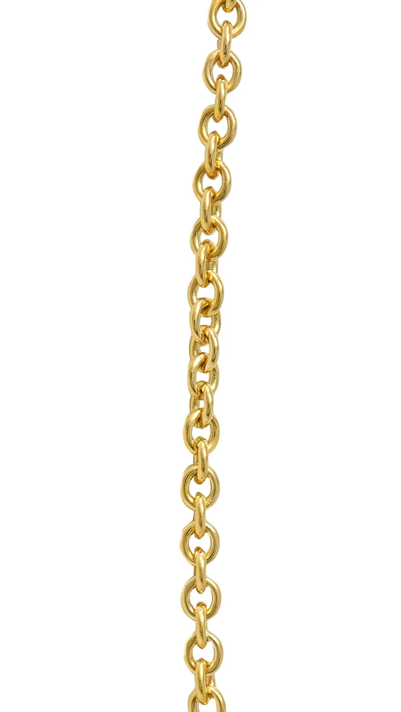 Cartier French 2.33 CTW Fancy Intense Yellow Heart Cut Diamond 18 Karat Yellow Gold Pendant Necklace GIA - Image 11