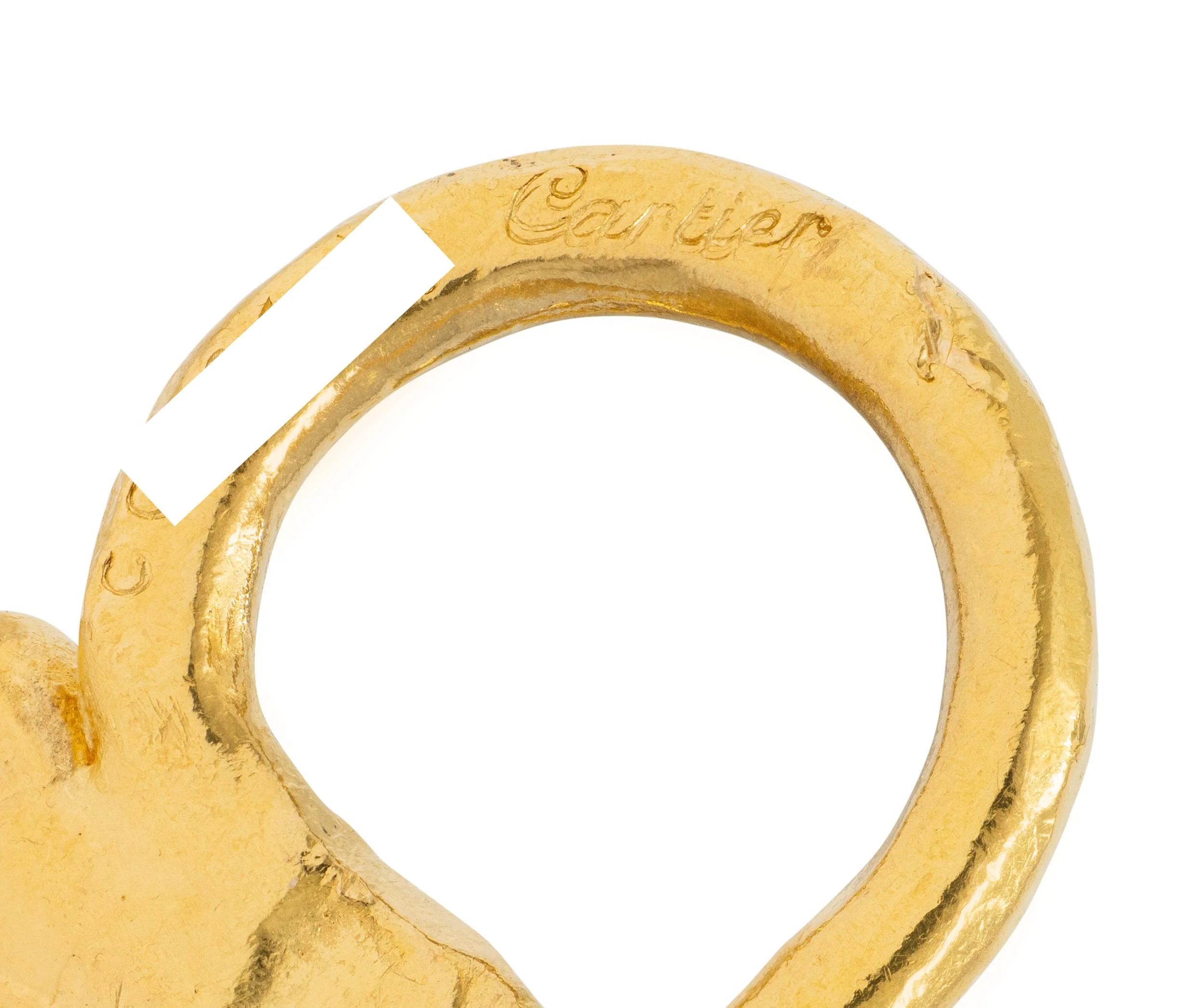 Cartier Jean Mahie French 1970's 22 Karat Yellow Gold Vintage Erotic Brutalist Acrobat Pendant Necklace - Image 11