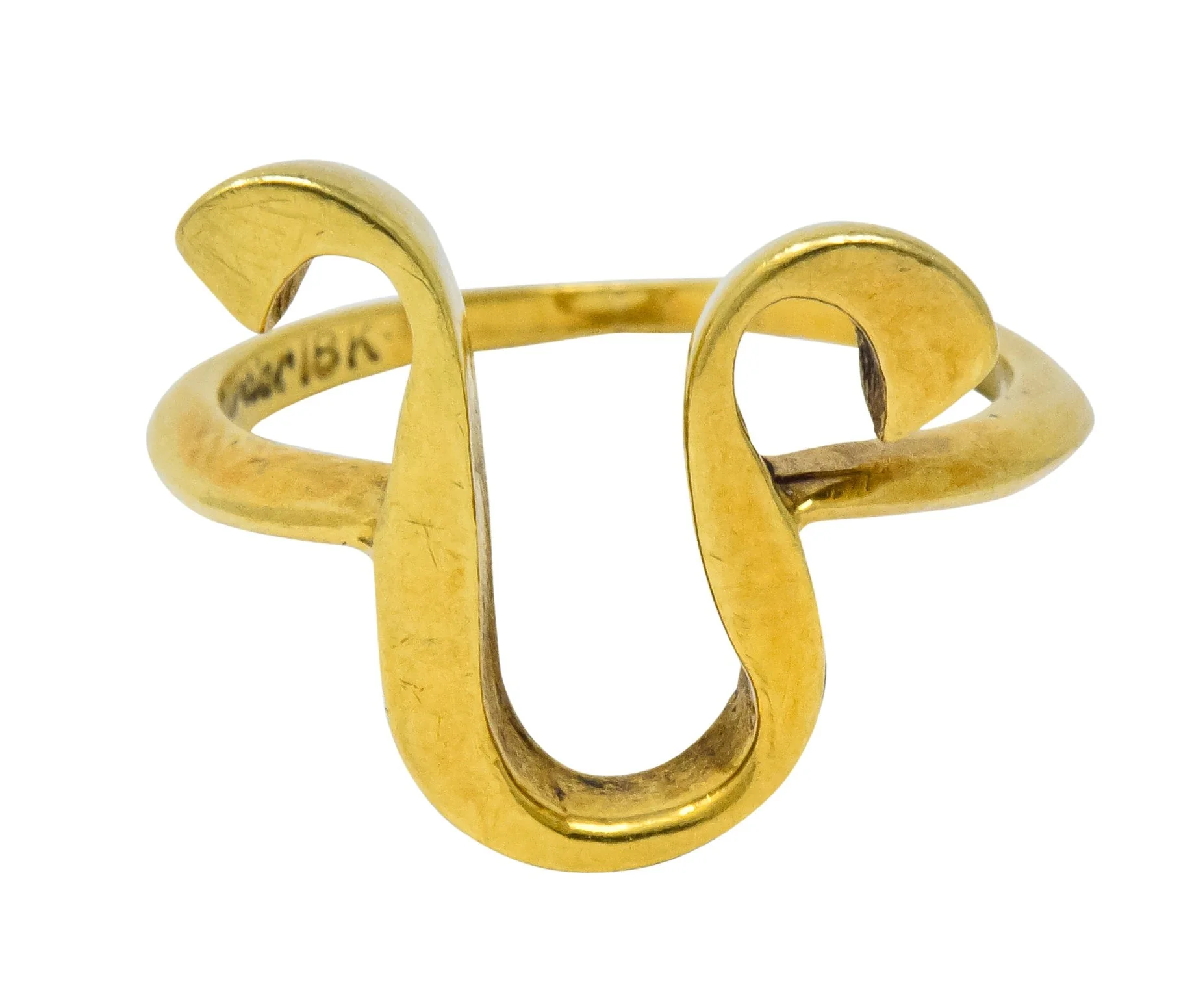 Cartier Vintage 18 Karat Gold Leo Zodiac Ring