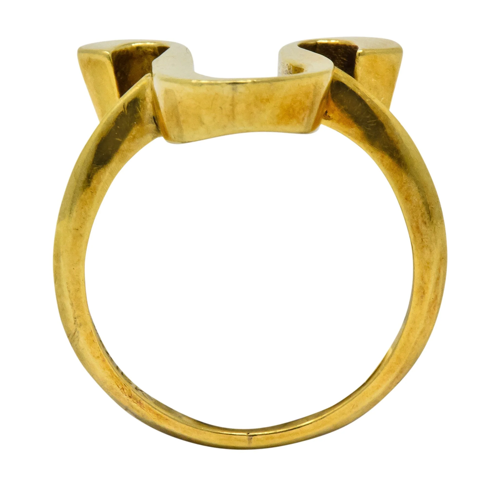 Cartier Vintage 18 Karat Gold Leo Zodiac Ring - Image 7