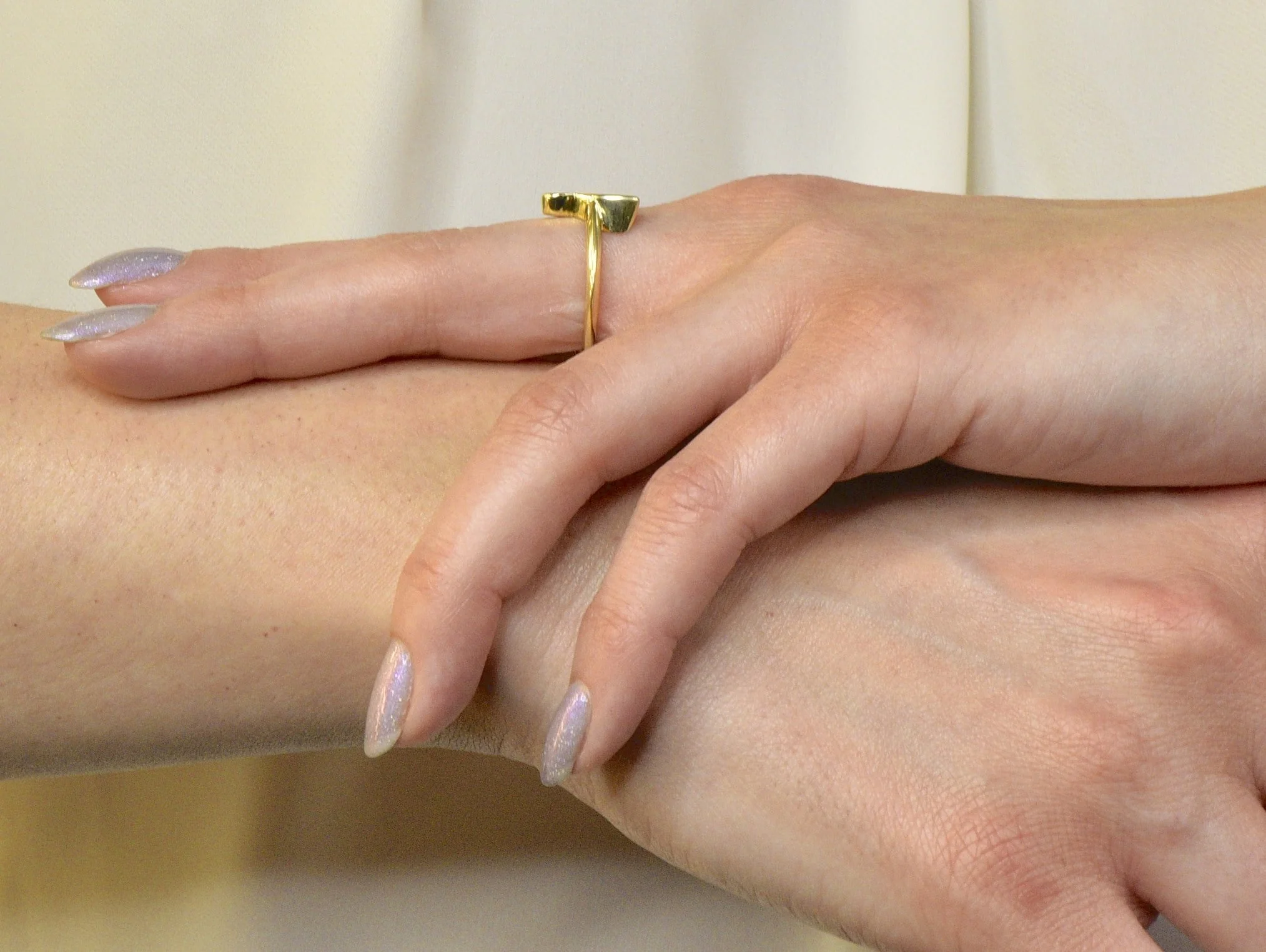 Cartier Vintage 18 Karat Gold Zodiac Taurus Stacking Ring - Image 10