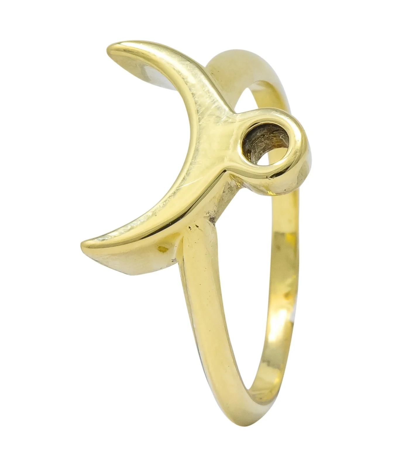 Cartier Vintage 18 Karat Gold Zodiac Taurus Stacking Ring - Image 8