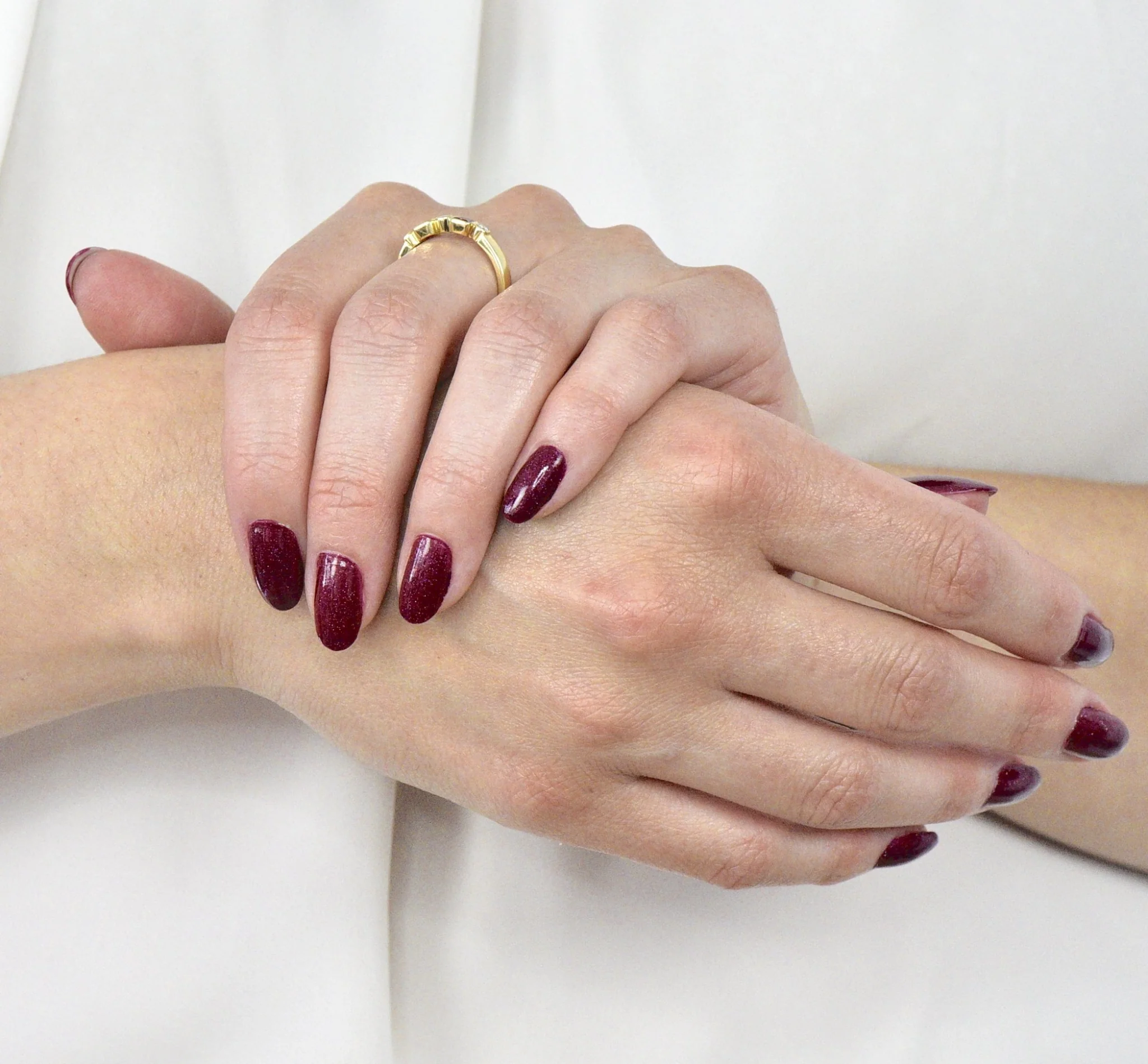 Chaumet Paris Ruby Diamond 18 Karat Gold Stacking Ring - Image 10