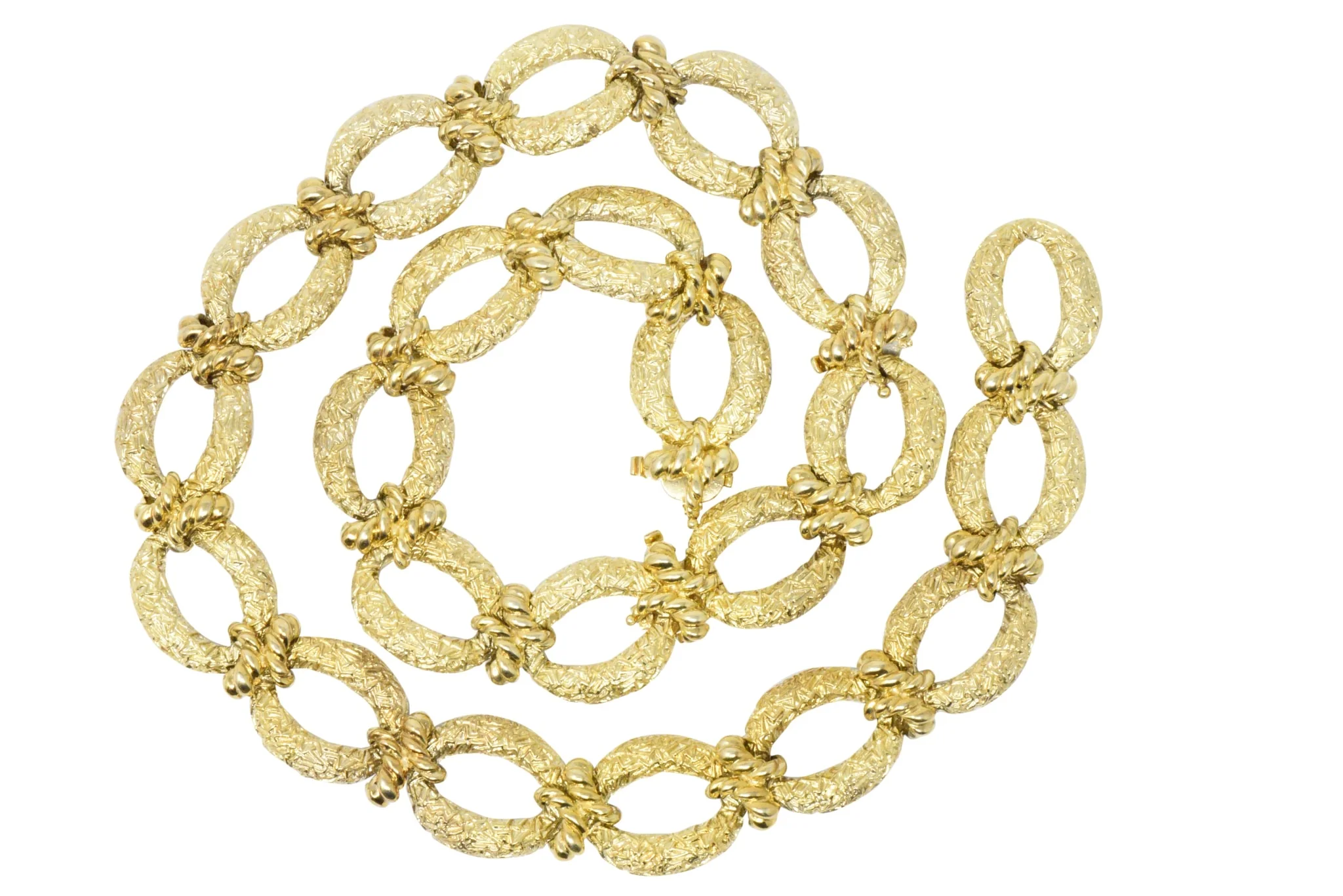 Chic 14K Gold Versatile Necklace & Bracelet Combo - Image 3