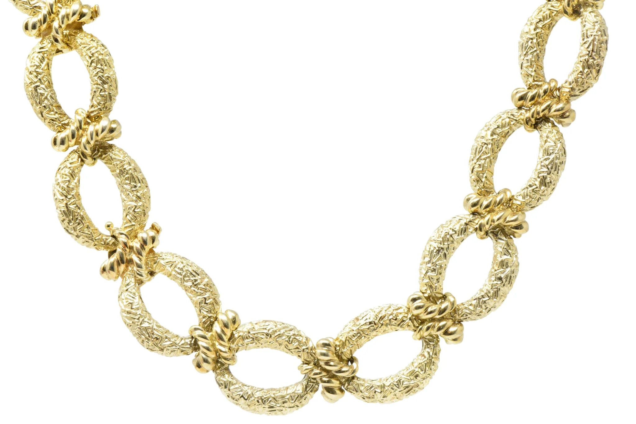 Chic 14K Gold Versatile Necklace & Bracelet Combo - Image 4