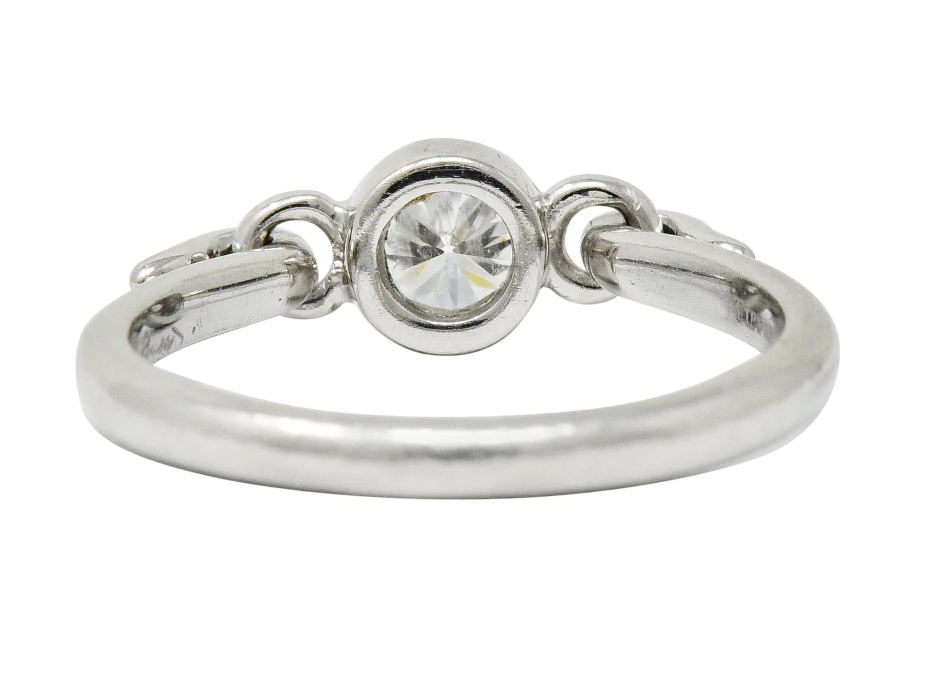 Elsa Peretti Tiffany & Co. 0.25 CTW Platinum Swan Ring - Image 4