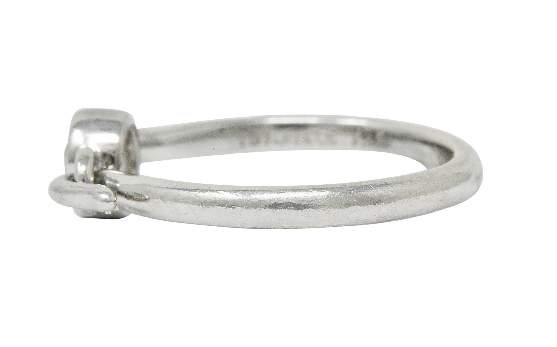 Elsa Peretti Tiffany & Co. 0.25 CTW Platinum Swan Ring - Image 5