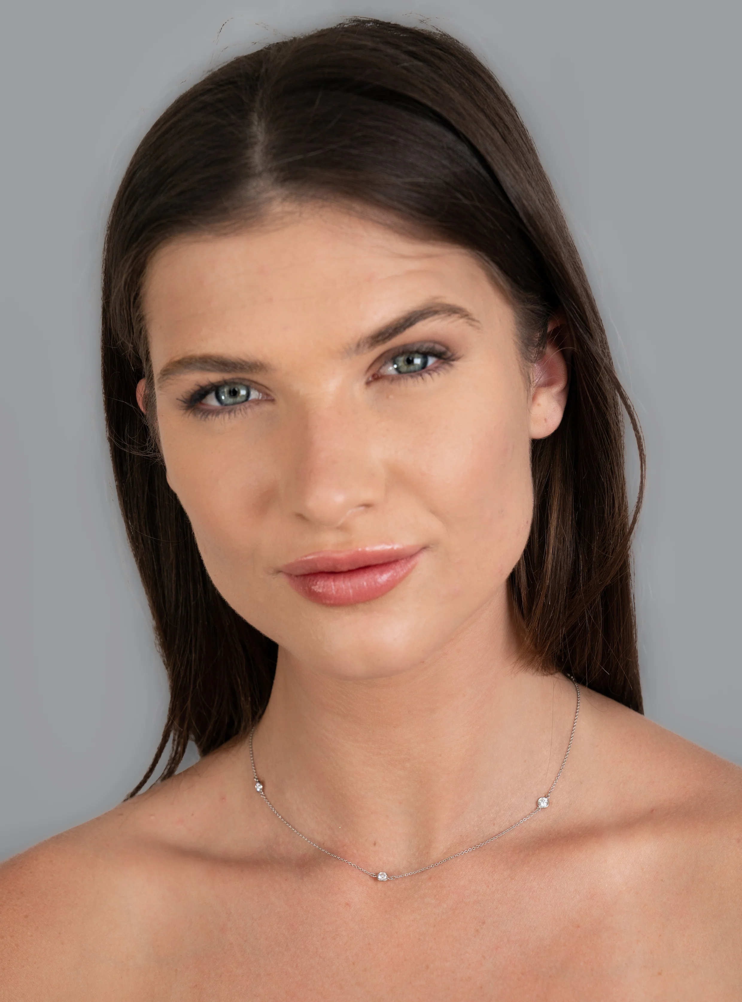 Elsa Peretti Tiffany & Co. 1.00 CTW Diamond Platinum Diamonds By The Yard Vintage Station Necklace - Image 3