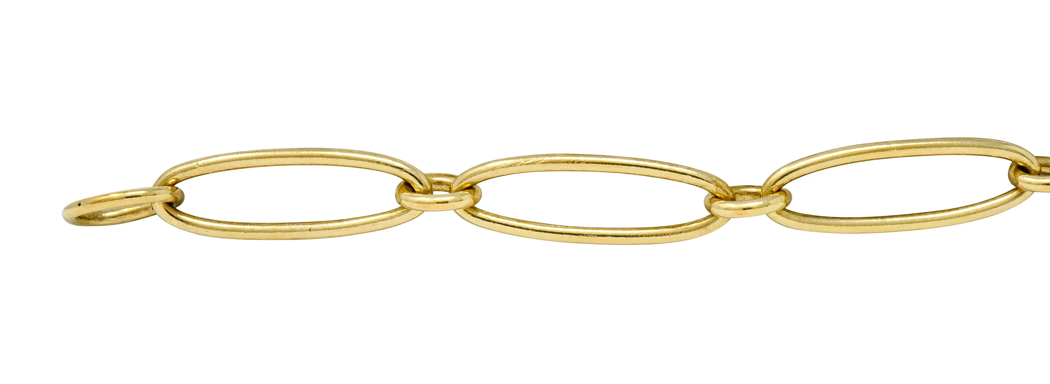 Elsa Peretti Tiffany & Co. Spain 18 Karat Gold Starfish Charm Bracelet - Image 3