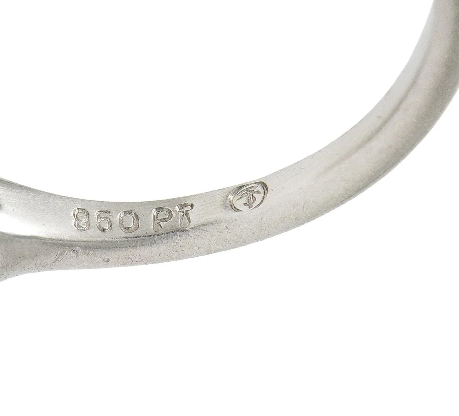 Harry Winston 1978 2.34 CTW Oval Cut Diamond Platinum Vintage Engagement Ring - Image 11