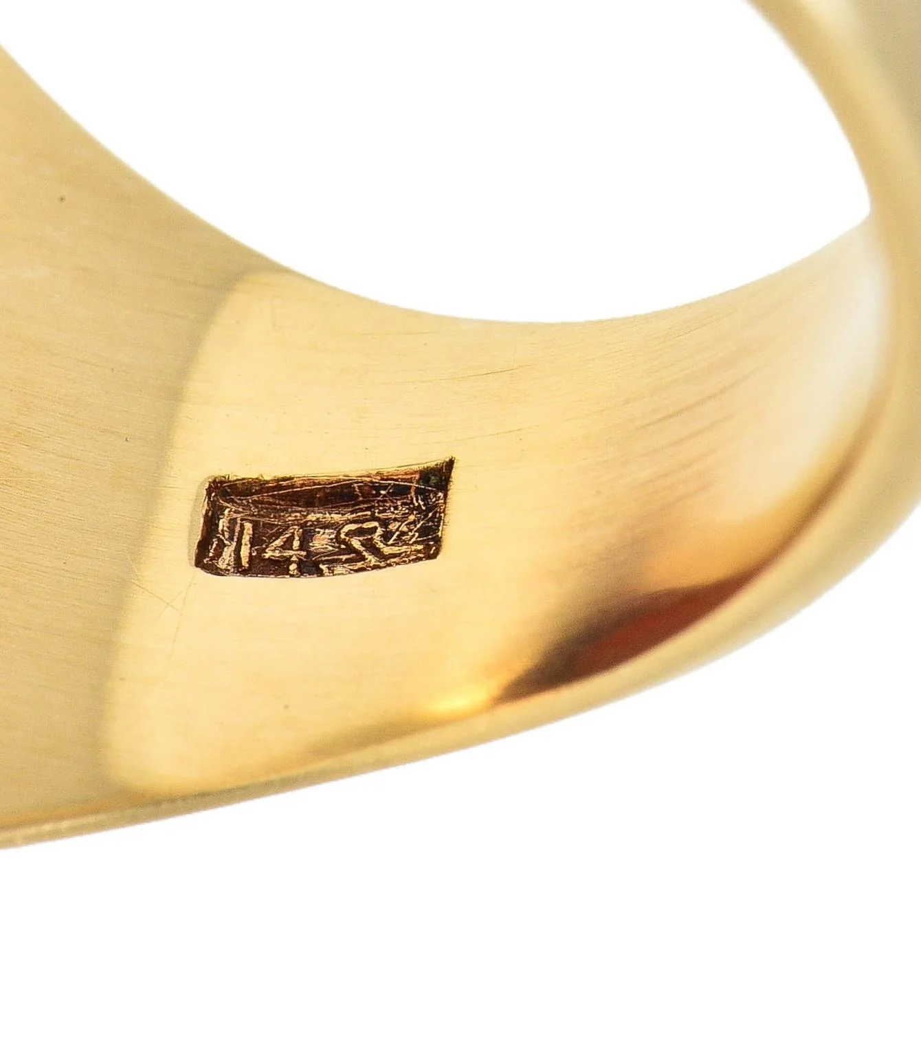 Larter & Sons Late Victorian Carnelian 14 Karat Yellow Gold Antique Signet Ring - Image 7
