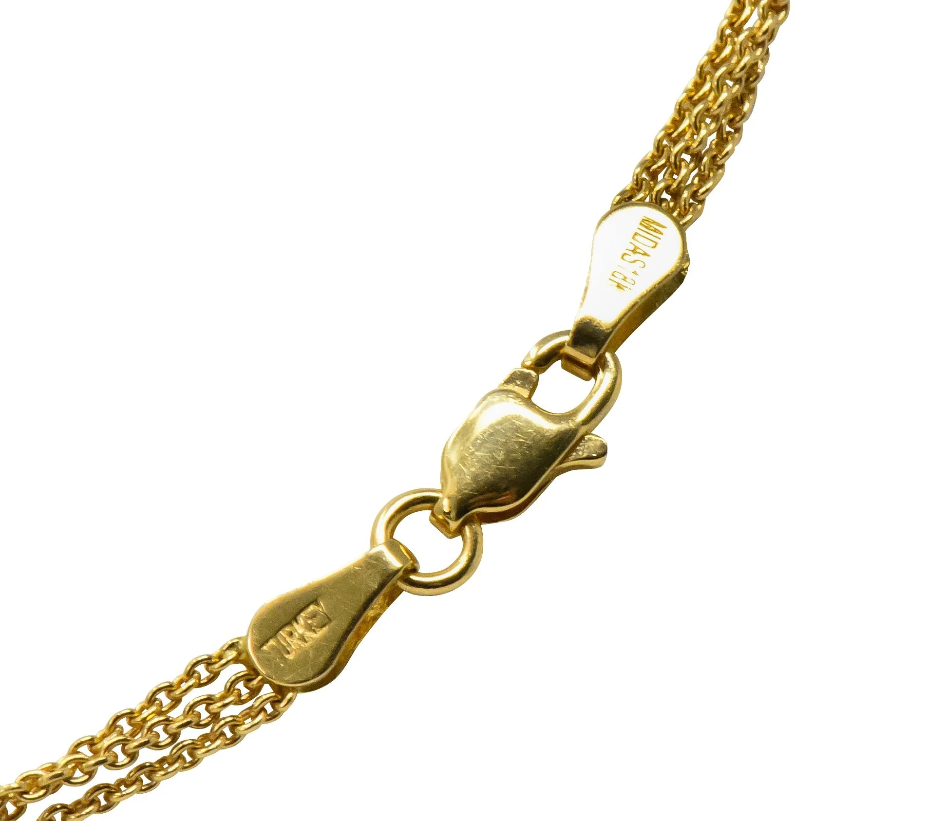Marco Bicego 18 Karat Gold Multi-Strand Confetti Oro Necklace - Image 3
