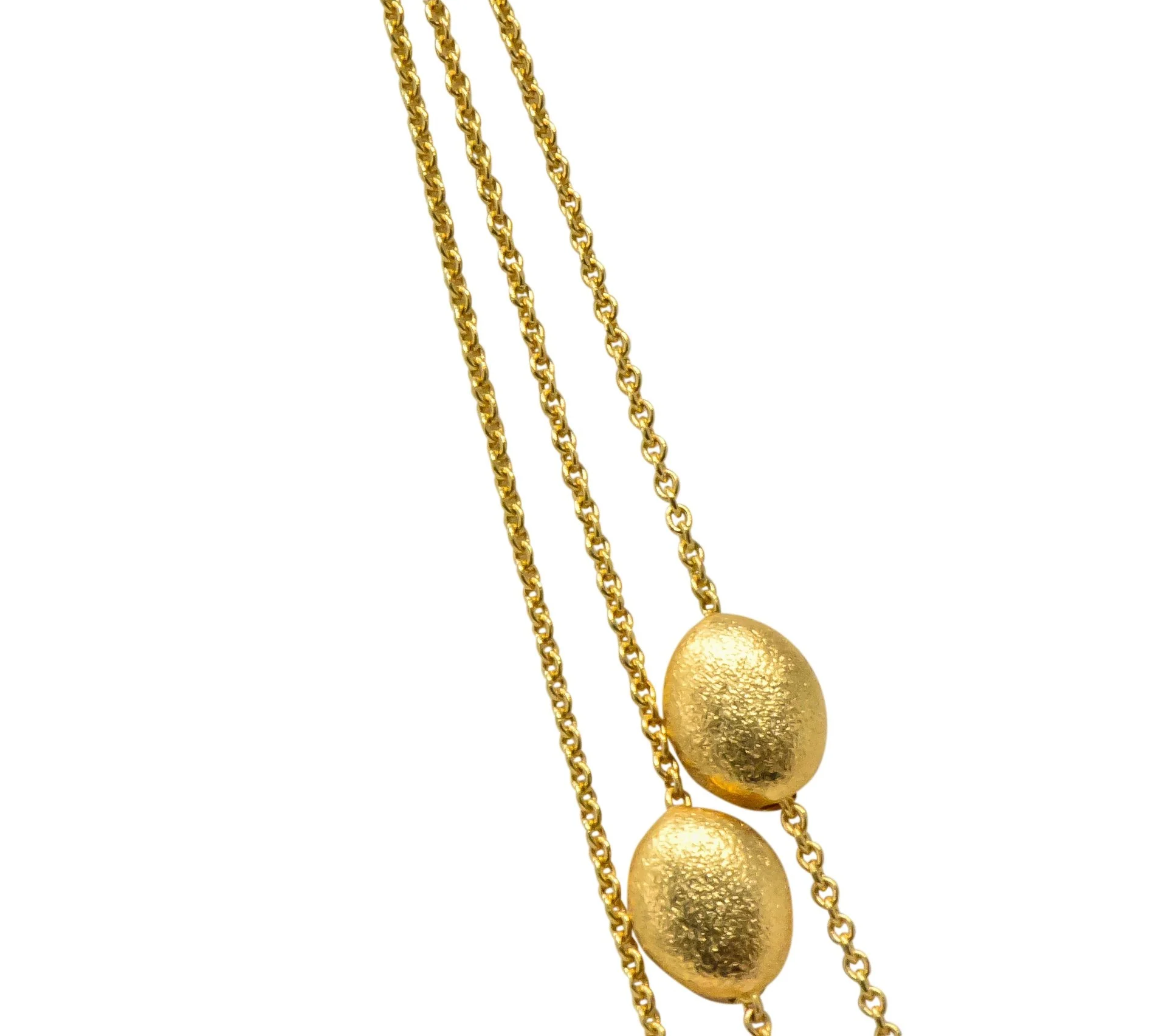 Marco Bicego 18 Karat Gold Multi-Strand Confetti Oro Necklace - Image 4
