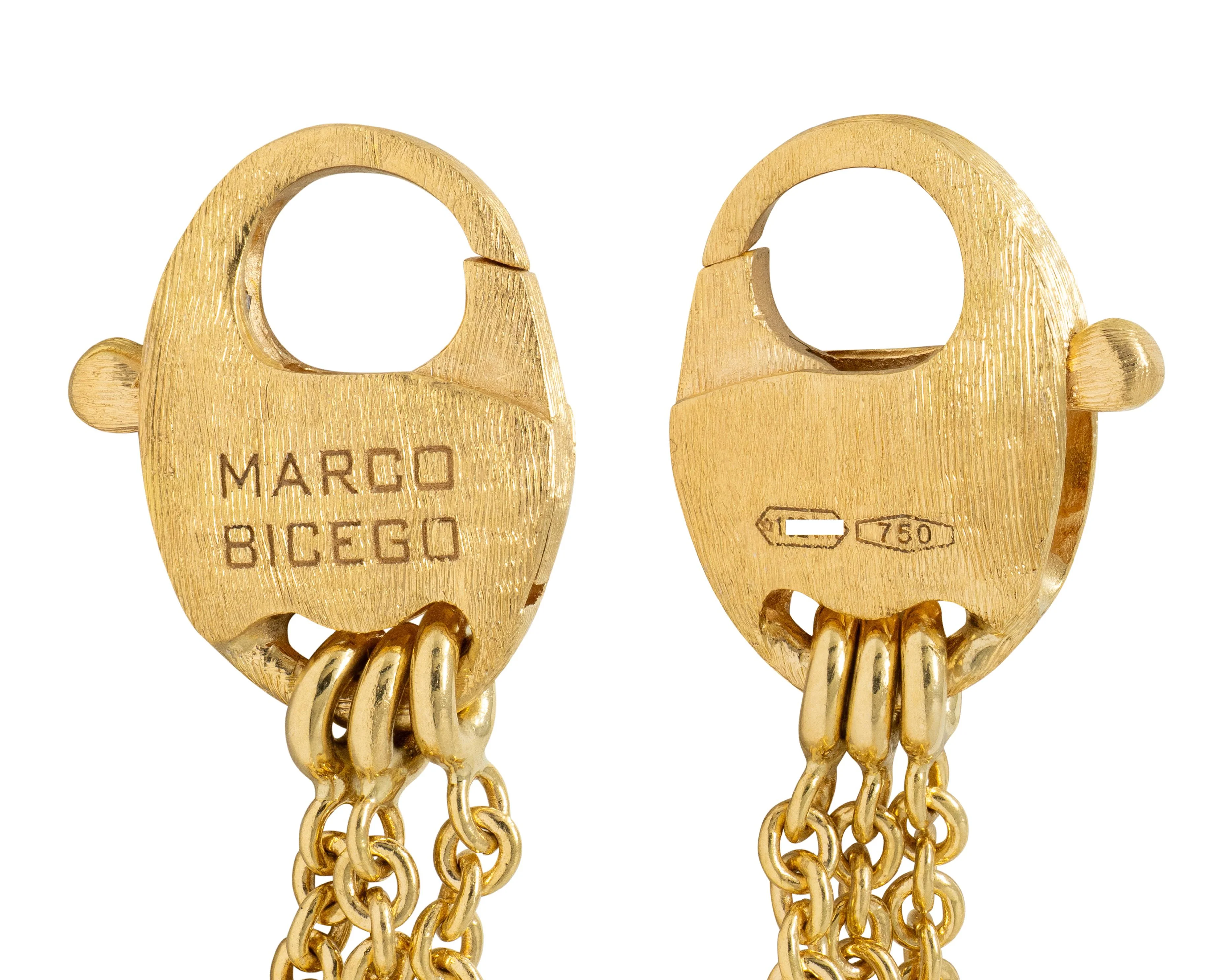 Marco Bicego 18 Karat Yellow Gold Pearl Quartz Multi-Strand Bracelet - Image 7