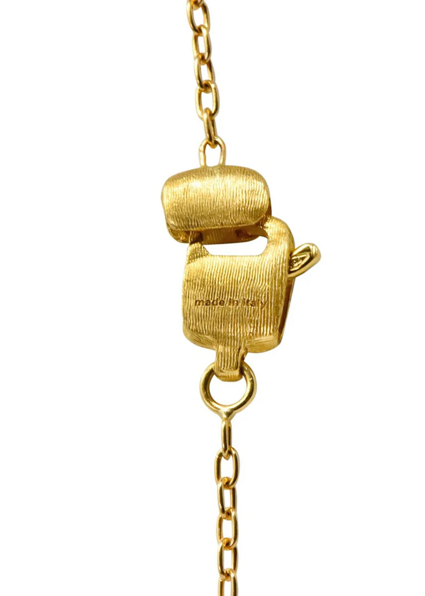 Marco Bicego Multi-Gem 18 Karat Gold Topaz Citrine Amethyst Iolite Drop Necklace - Image 4
