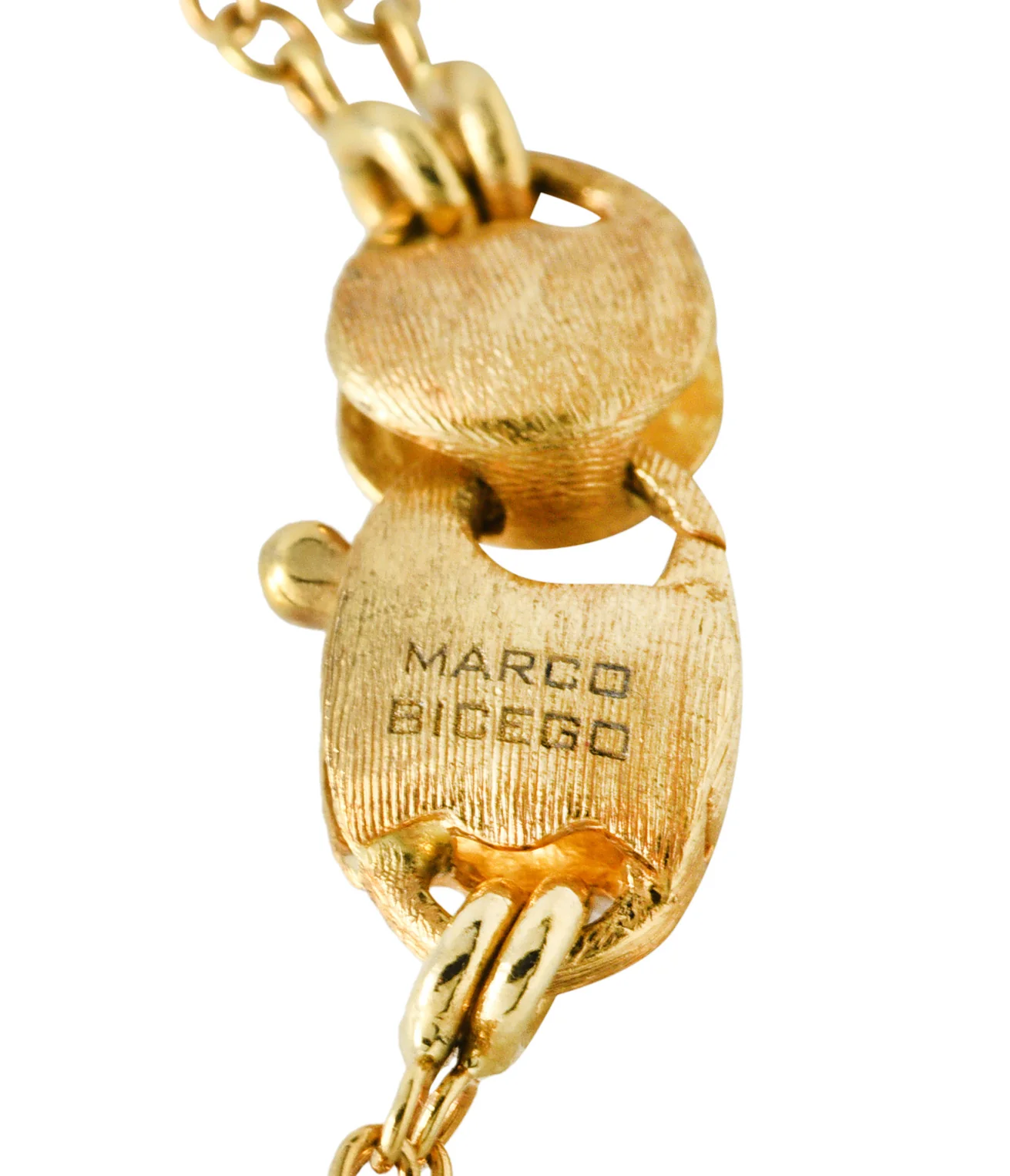 Marco Bicego Multi-Gem Topaz Amethyst 18 Karat Gold Confetti Swagged Necklace - Image 6