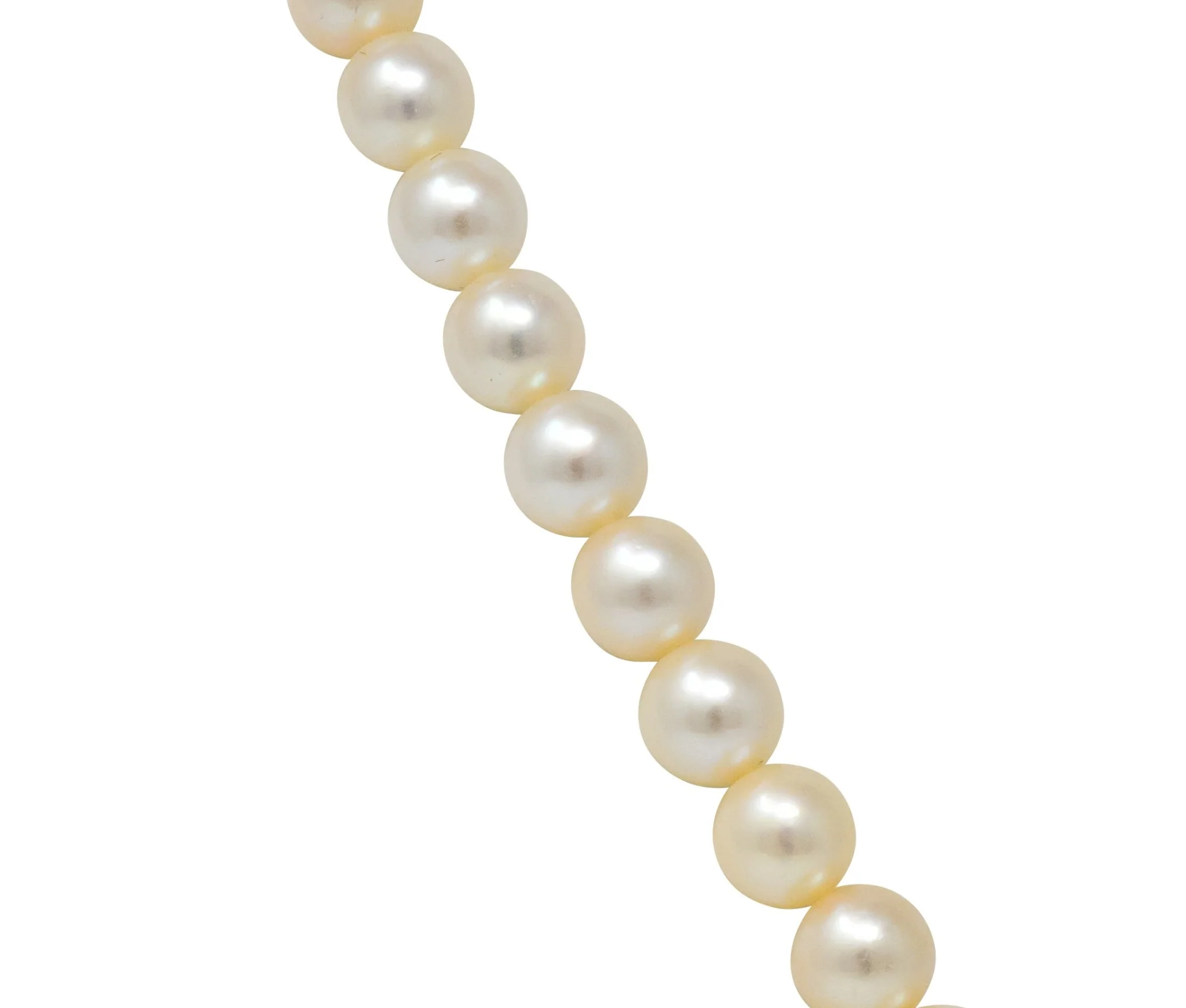Mikimoto Contemporary Cultured Pearl 14 Karat Gold Necklace - Image 2