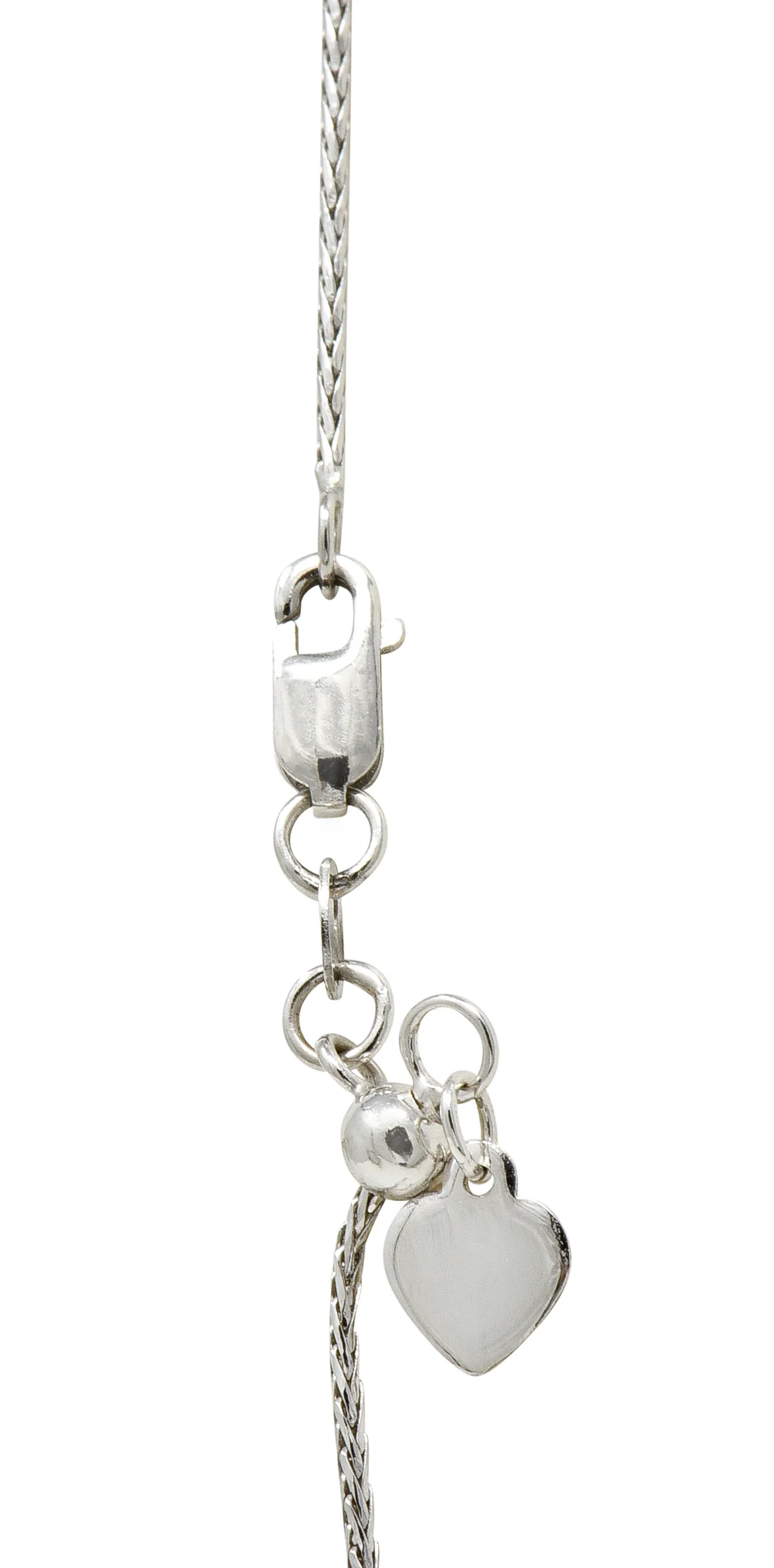 Natalie K Forevermark 1.25 CTW Diamond 14 Karat Two-Tone Gold Pear Drop Necklace - Image 7