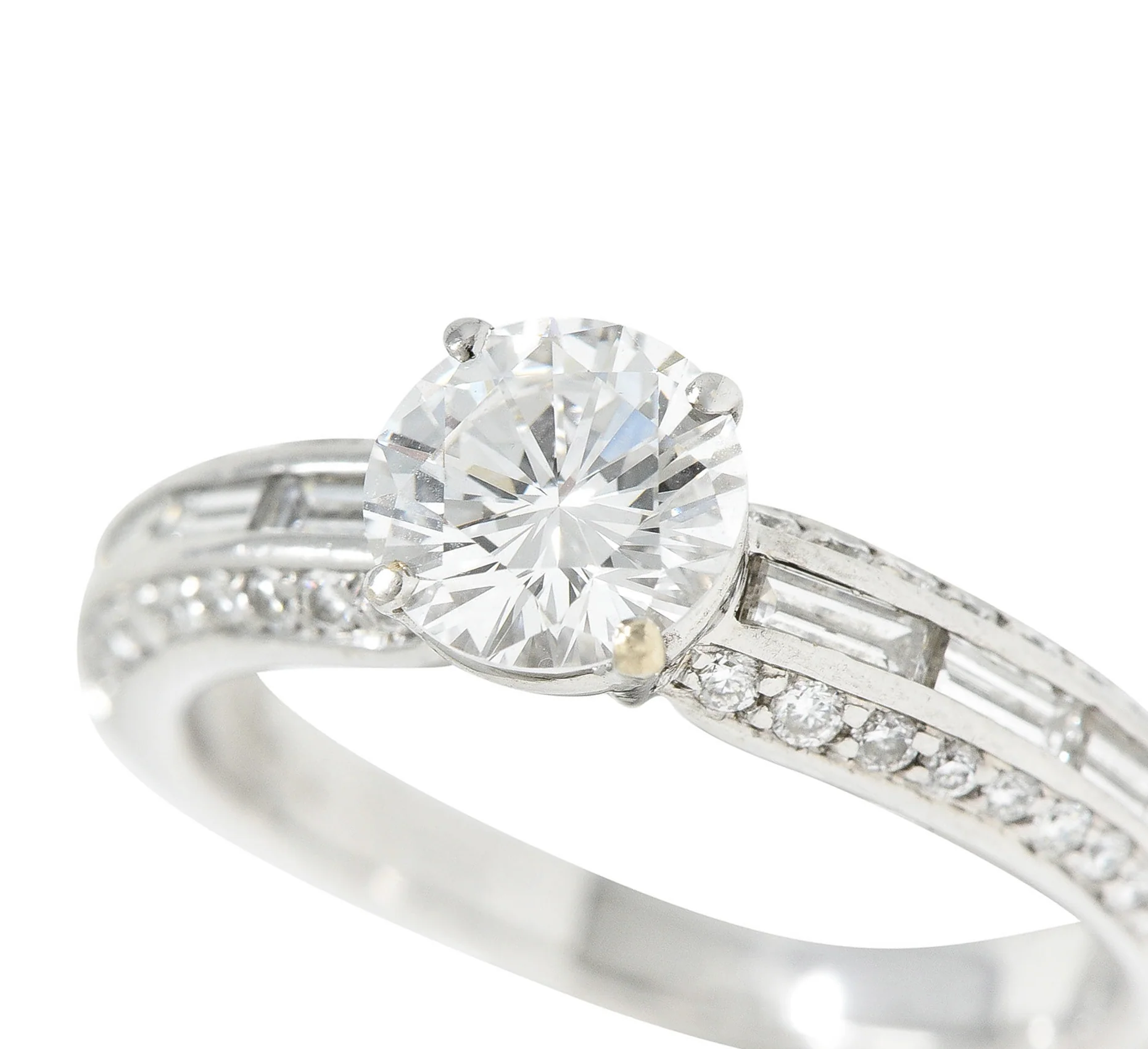 Picchiotti 1.96 CTW Diamond 18 Karat White Gold Engagement Ring GIA - Image 8
