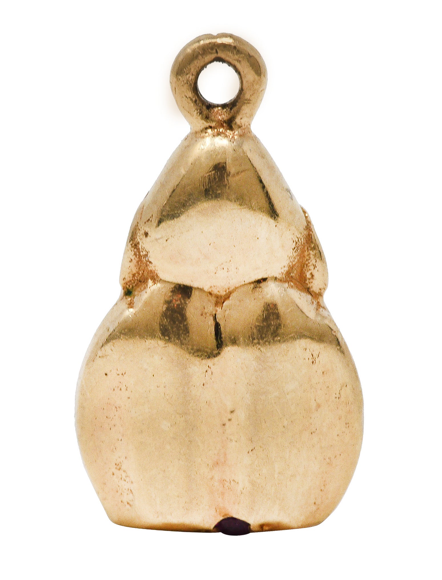 Retro Ruby 14 Karat Gold Gorilla Charm - Image 4