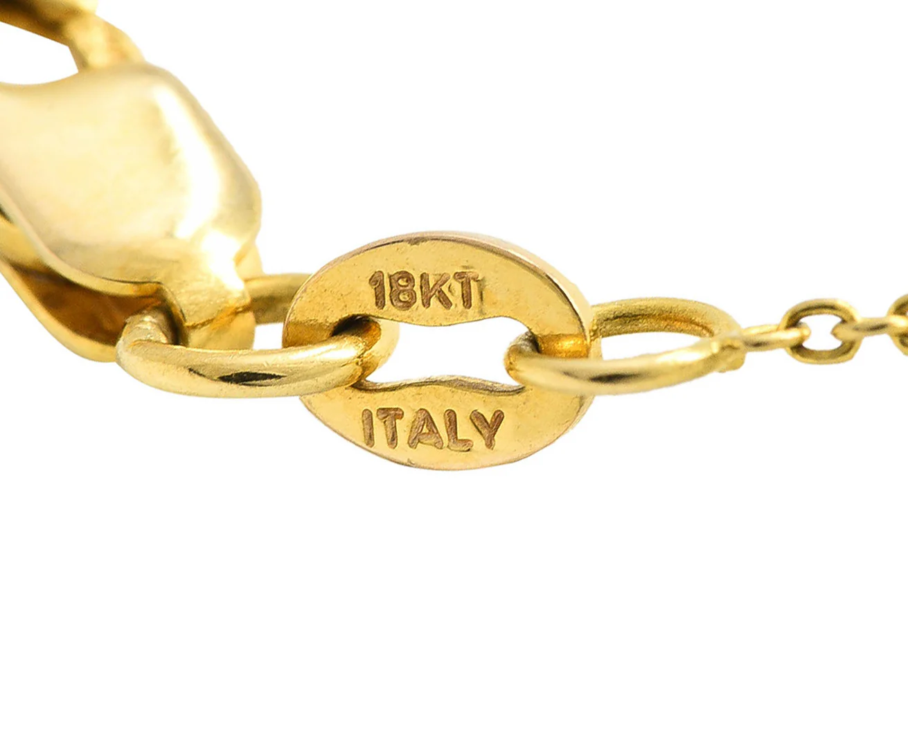 Roberto Coin Diamond 18 Karat Gold Cross Pendant Necklace - Image 10