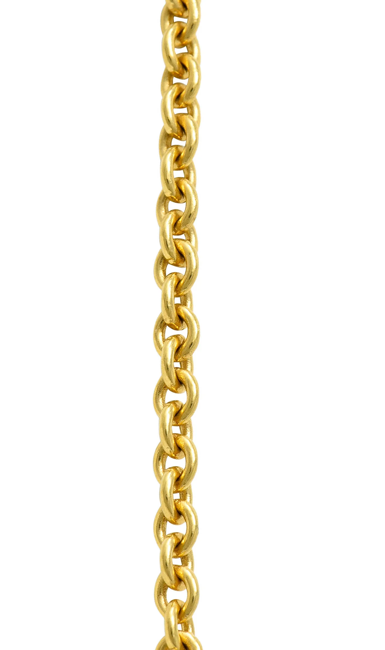 Schlumberger Tiffany & Co. 2.75 CTW Pave Diamond 18 Karat Gold Platinum Large Egg Pendant - Image 8