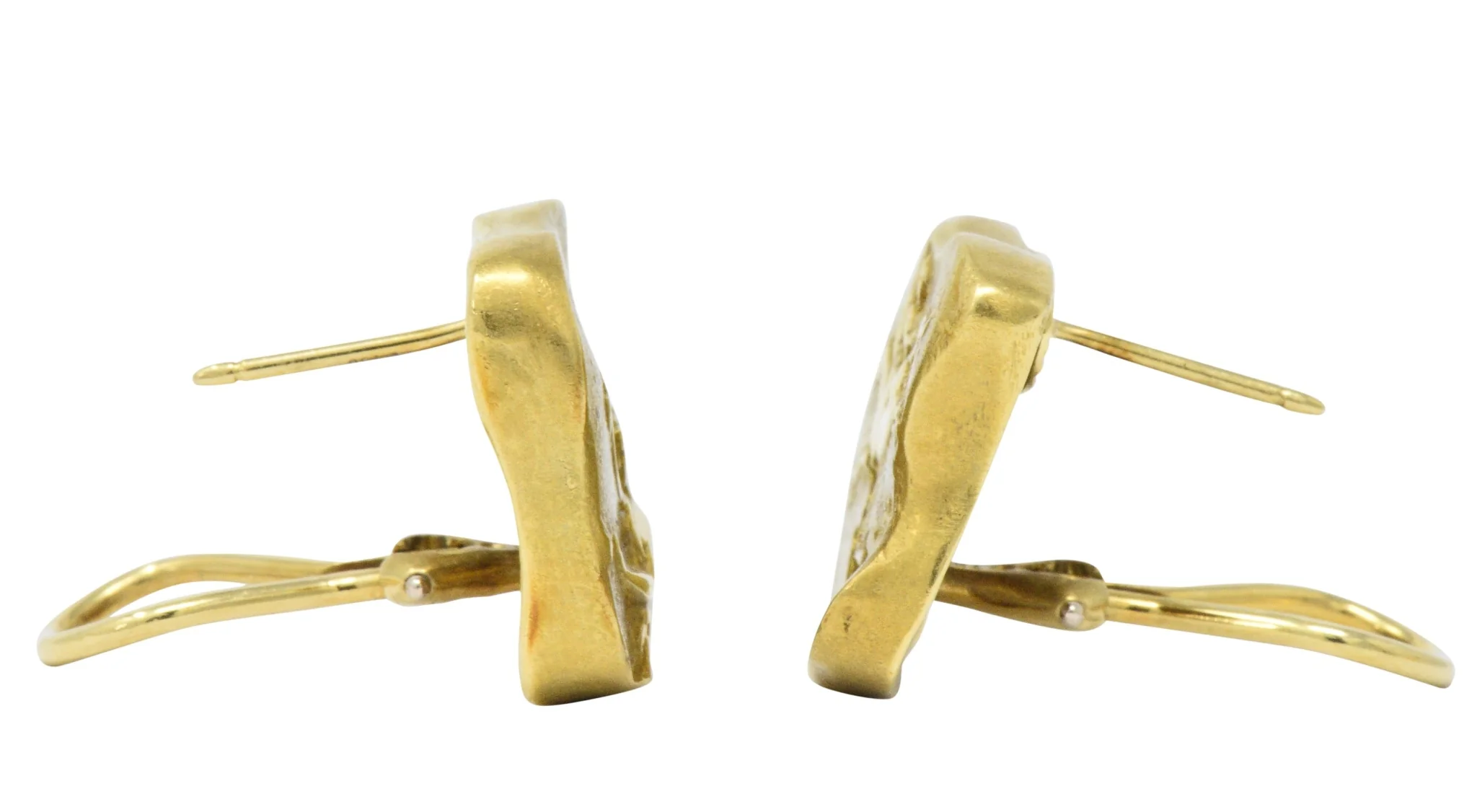 SeidenGang Diamond 18 Karat Gold Platinum Pegasus Odyssey Collection Earrings - Image 5