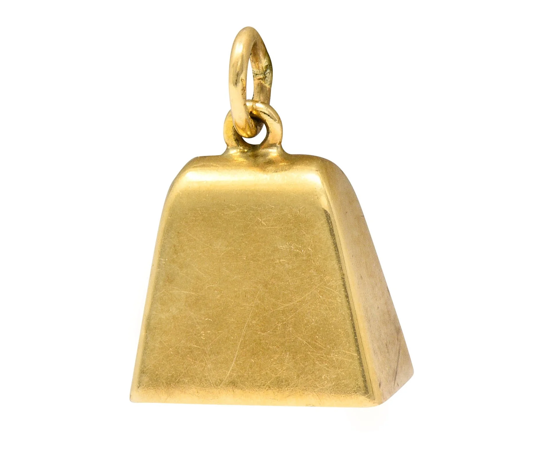Sloan & Co. Retro 14 Karat Gold Bell Charm - Image 5