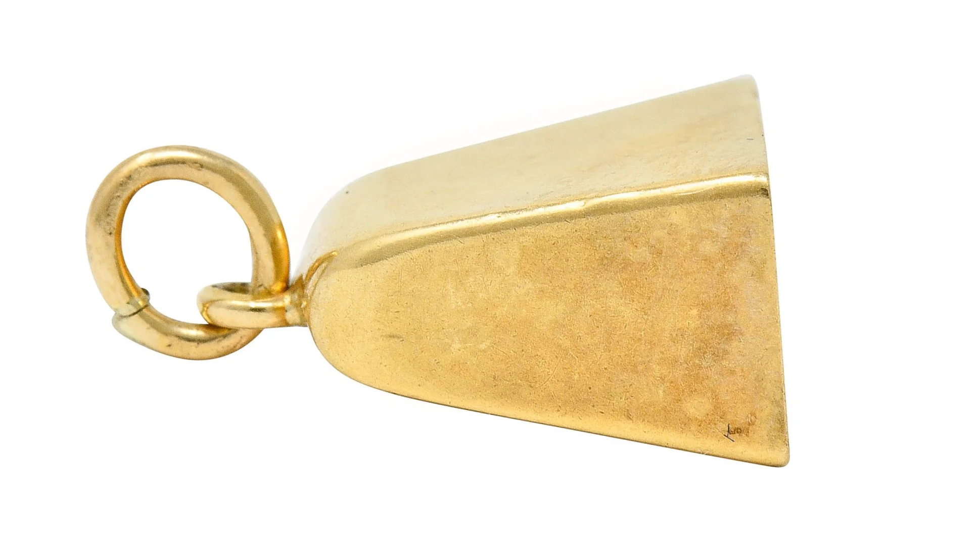 Sloan & Co. Retro 14 Karat Gold Bell Charm - Image 6